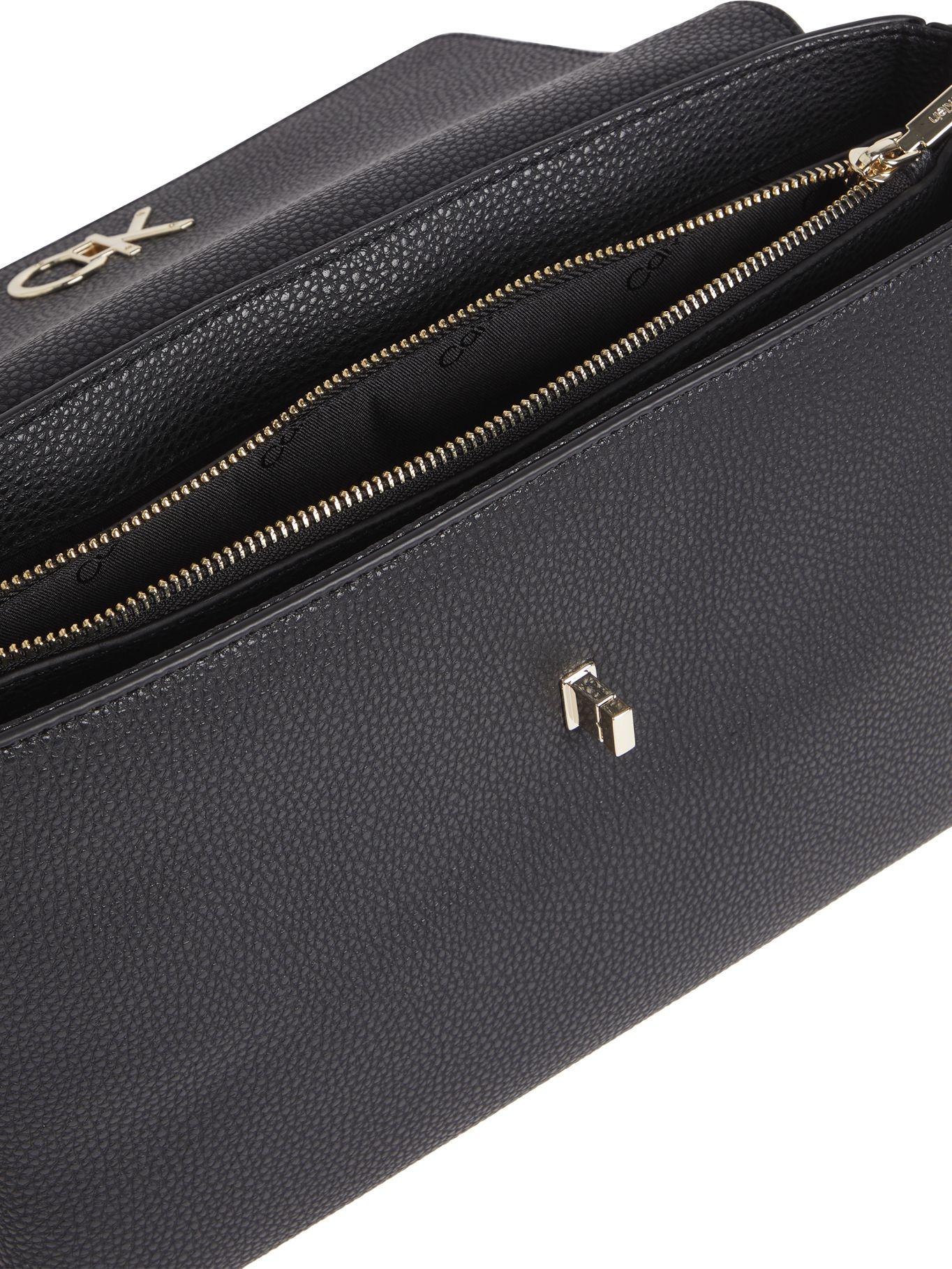 Bolso pequeño con logo Negro Calvin Klein K60K610178-BAX-2