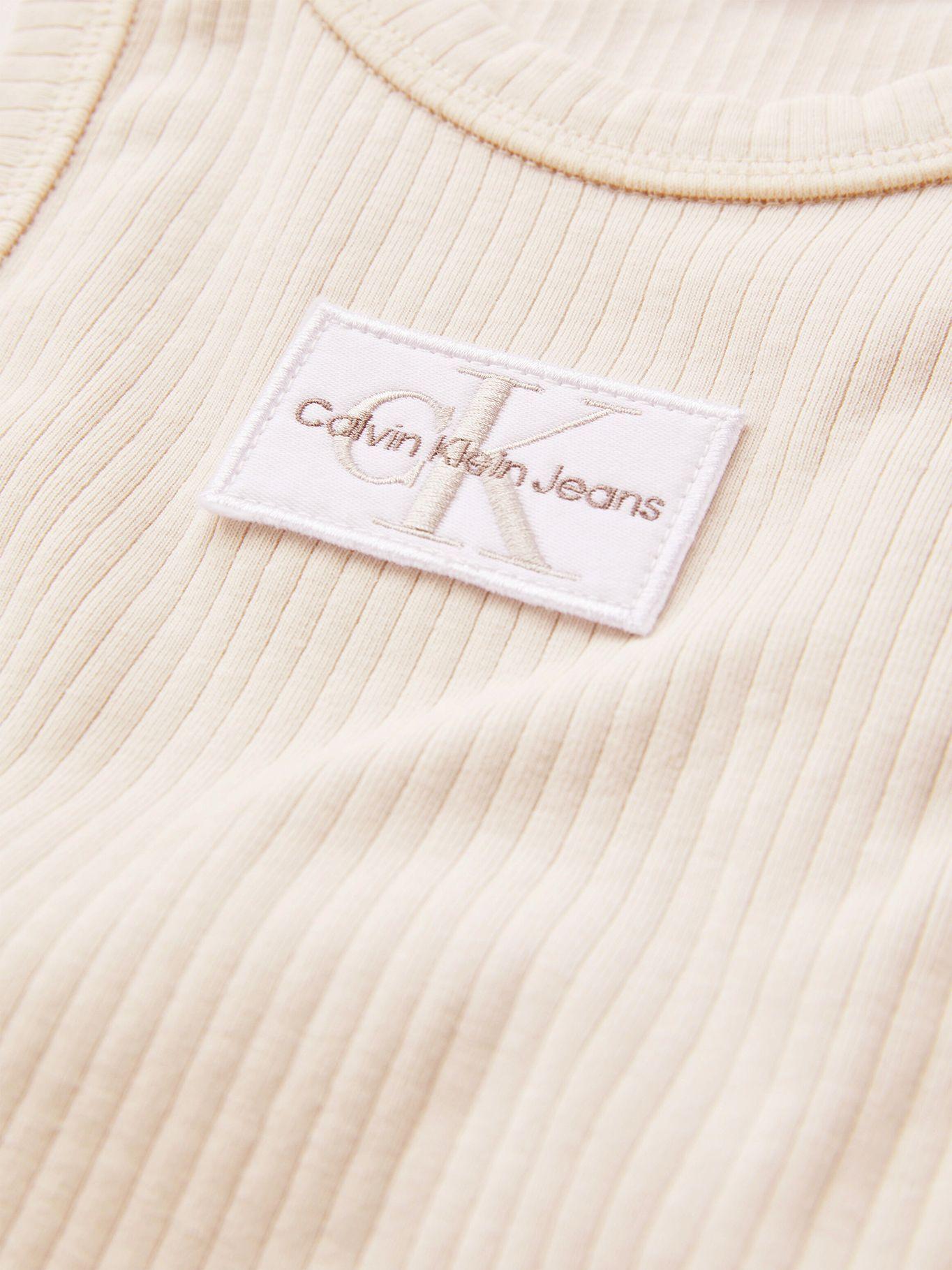 Vestido Acid Wash Beige Calvin Klein-5