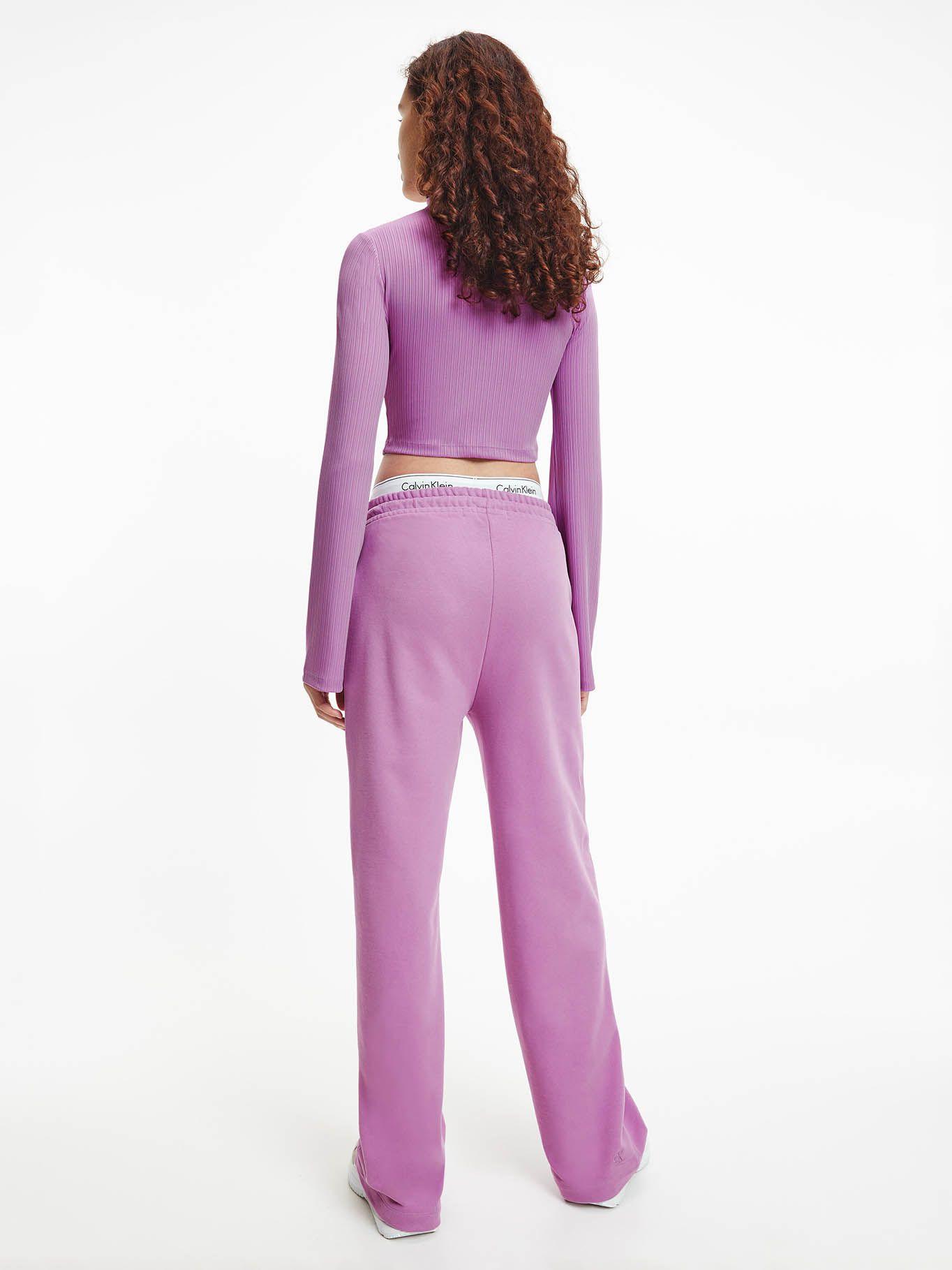 Camisate corta con manga largas acampanadas Violeta Calvin Klein-2