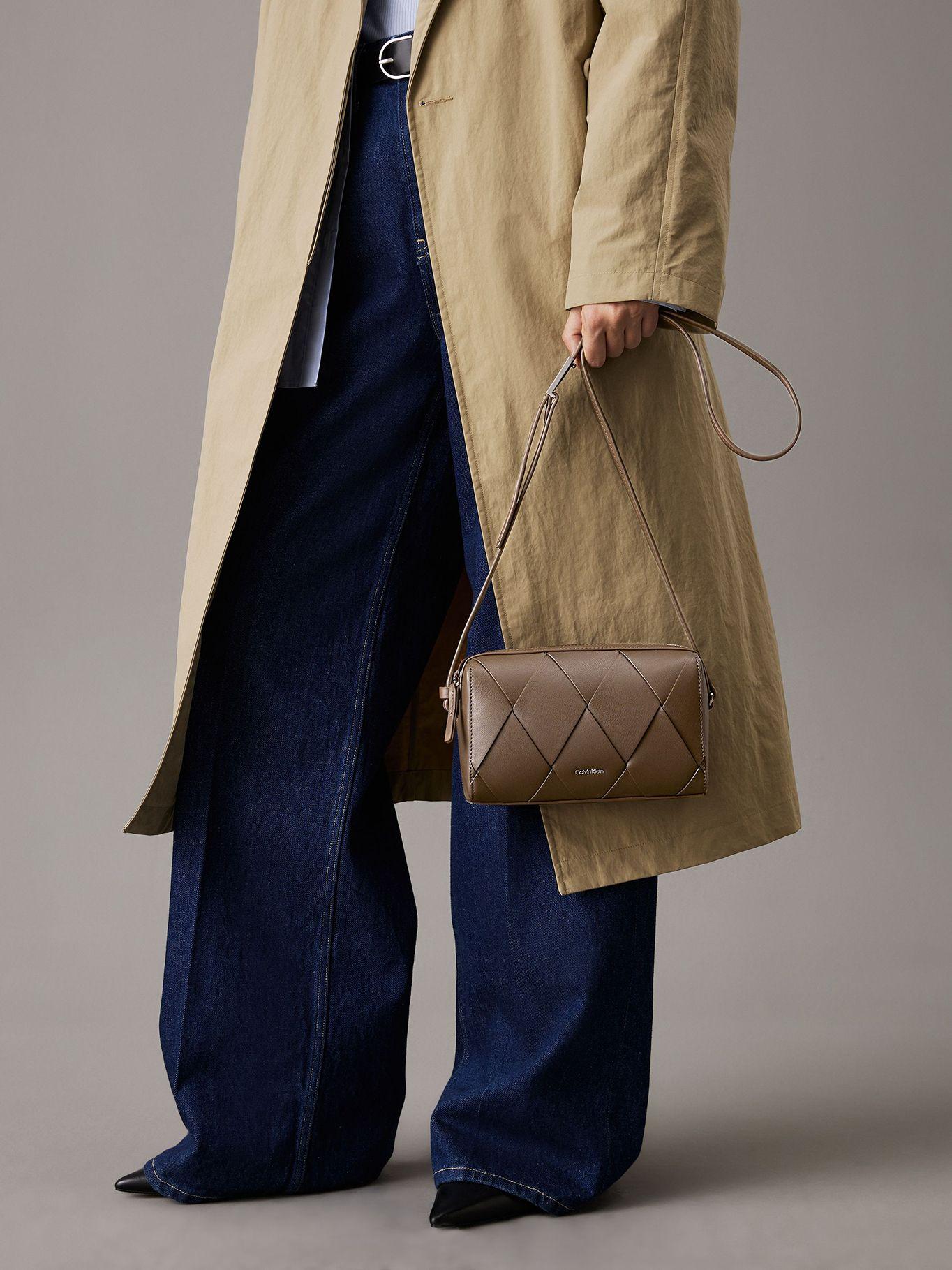 Bandolera Ck Woven Cafe Calvin Klein-5