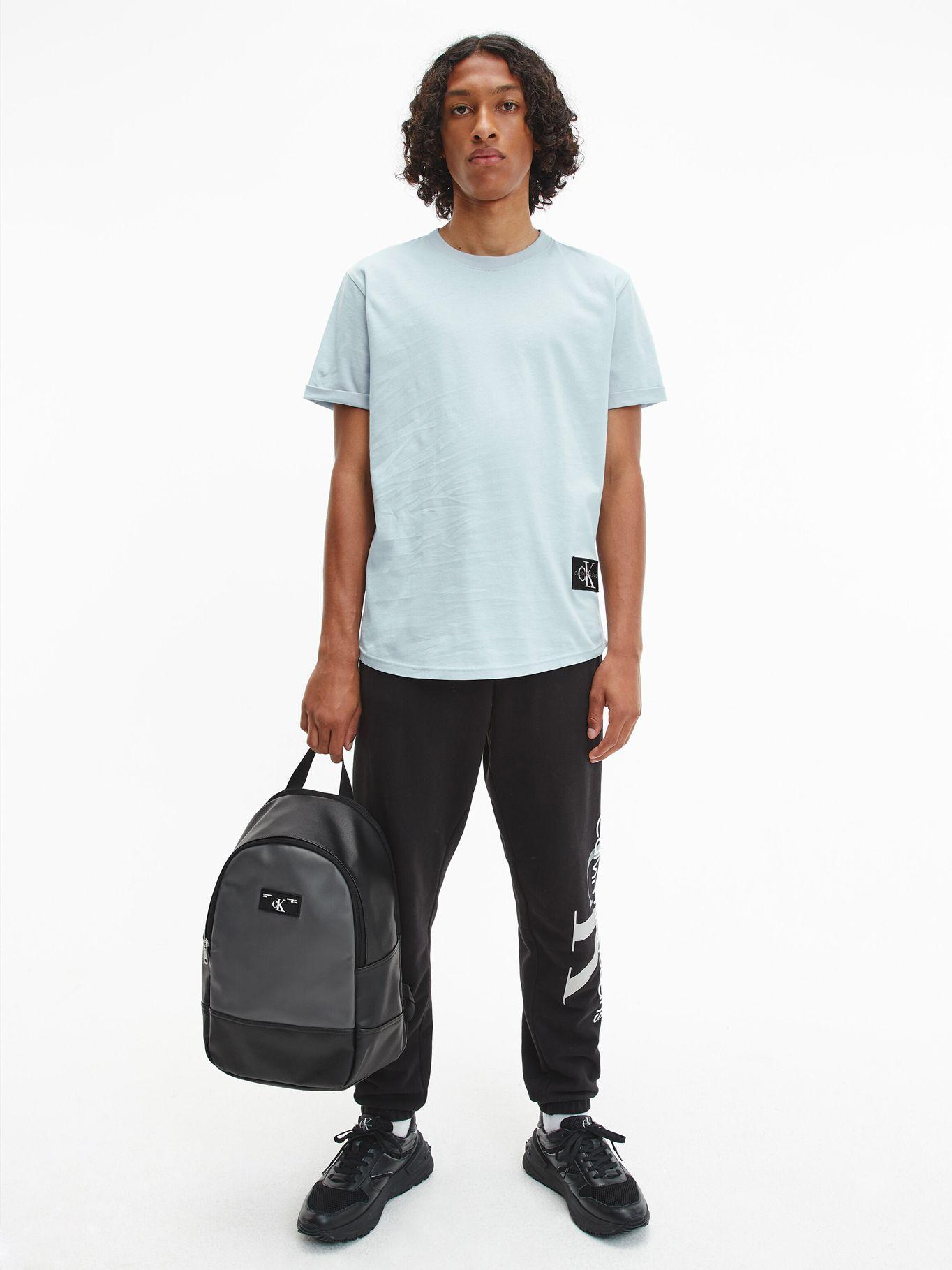 Mochila Mix Media Gris Calvin Klein-3