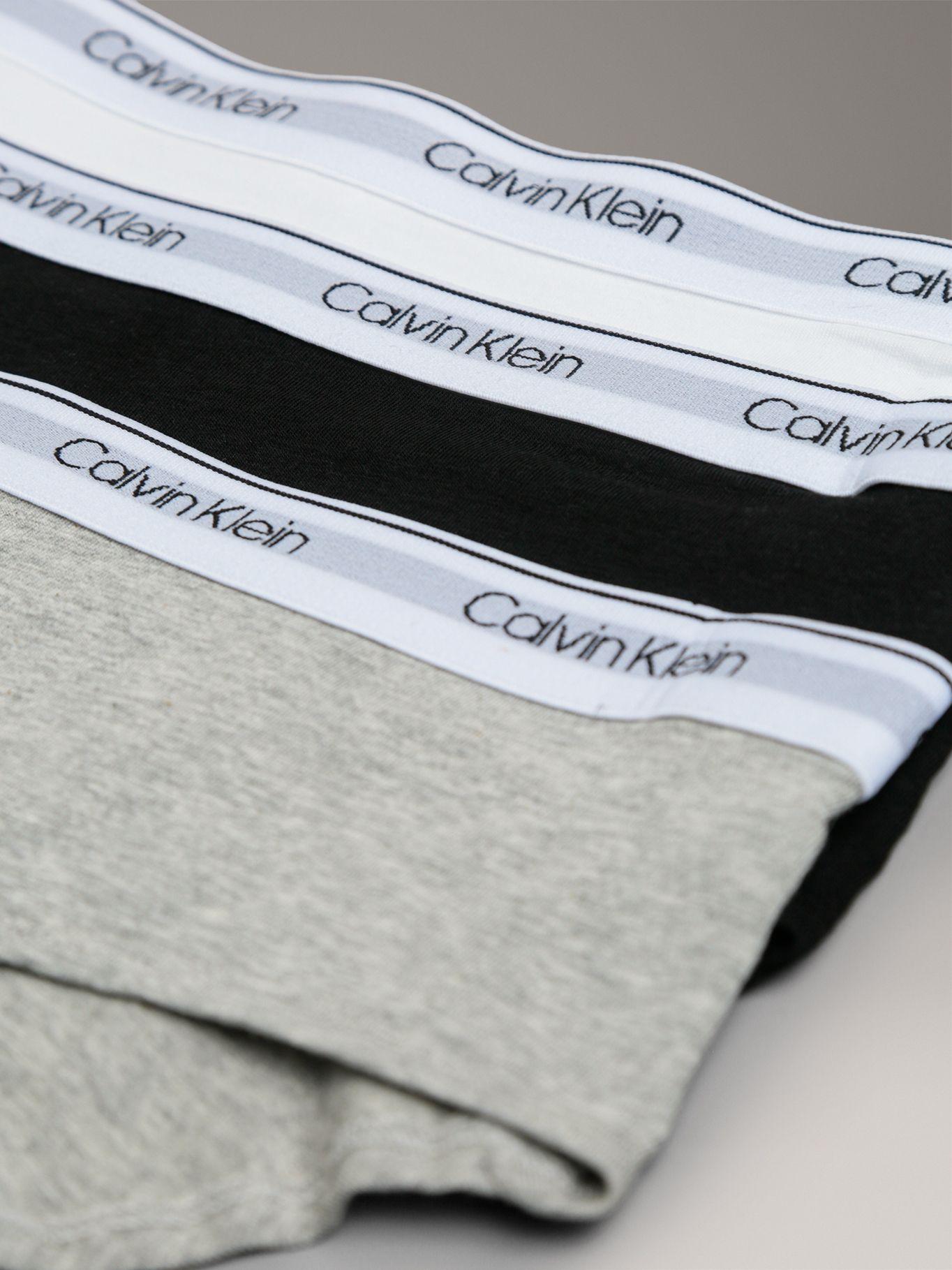 Pack 3 Calzones Hipster Delta Multicolor Calvin Klein-3