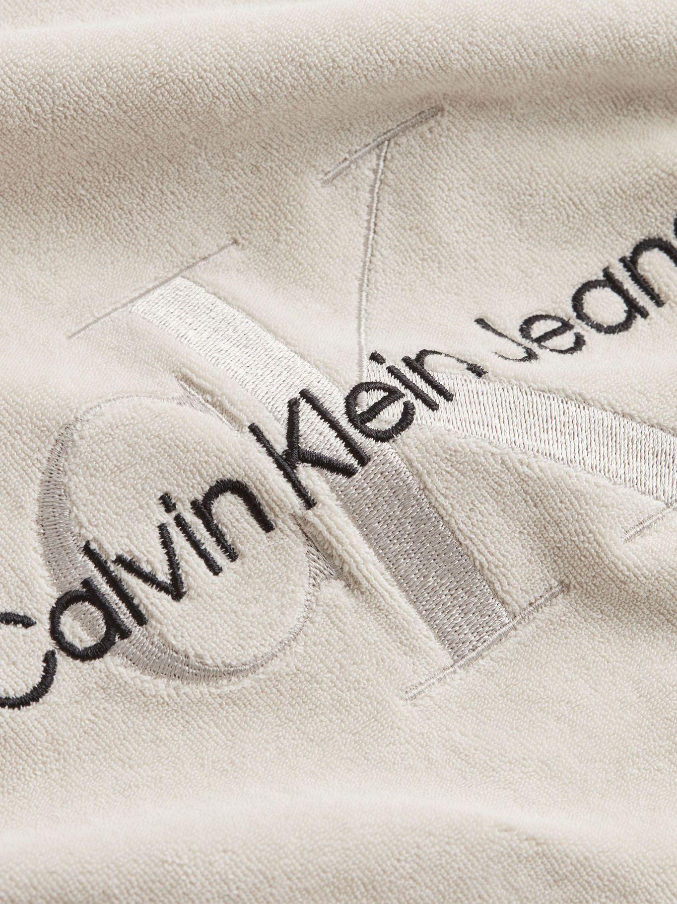 Polerón Monogram Towelling Beige Calvin Klein-1