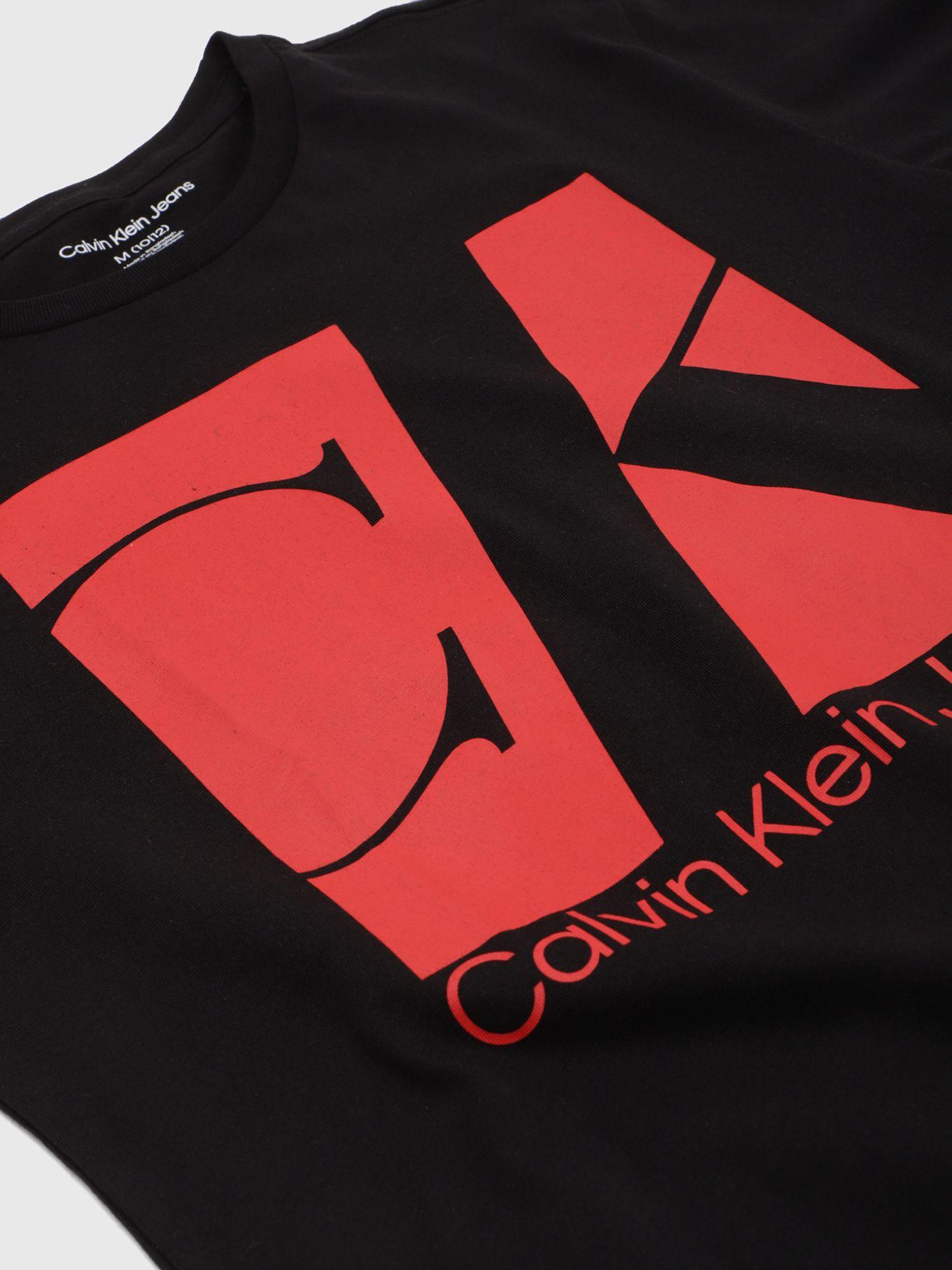 Polera Niño Deframe Negro 5F Calvin Klein-2