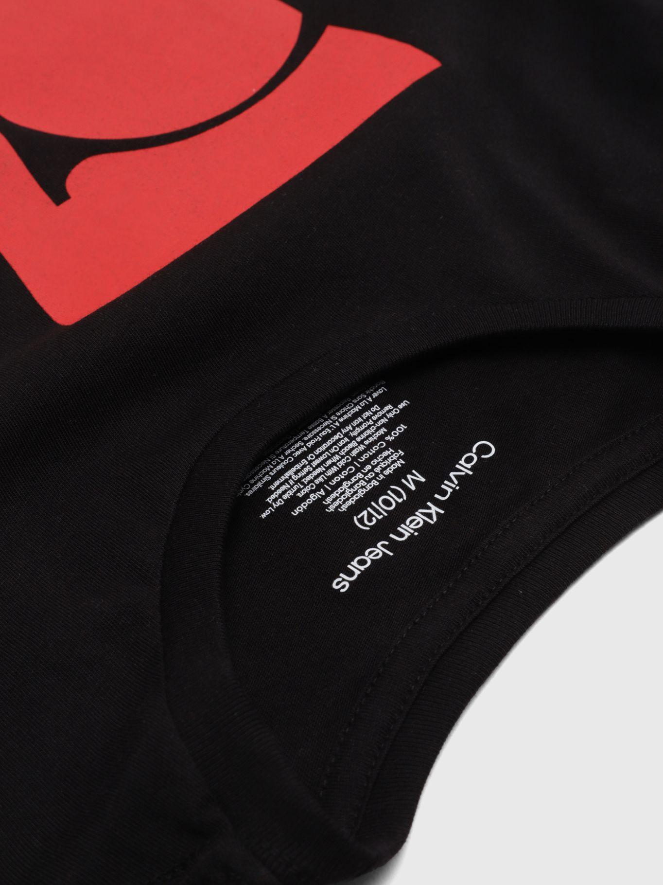 Polera Niño Deframe Negro 5F Calvin Klein-3