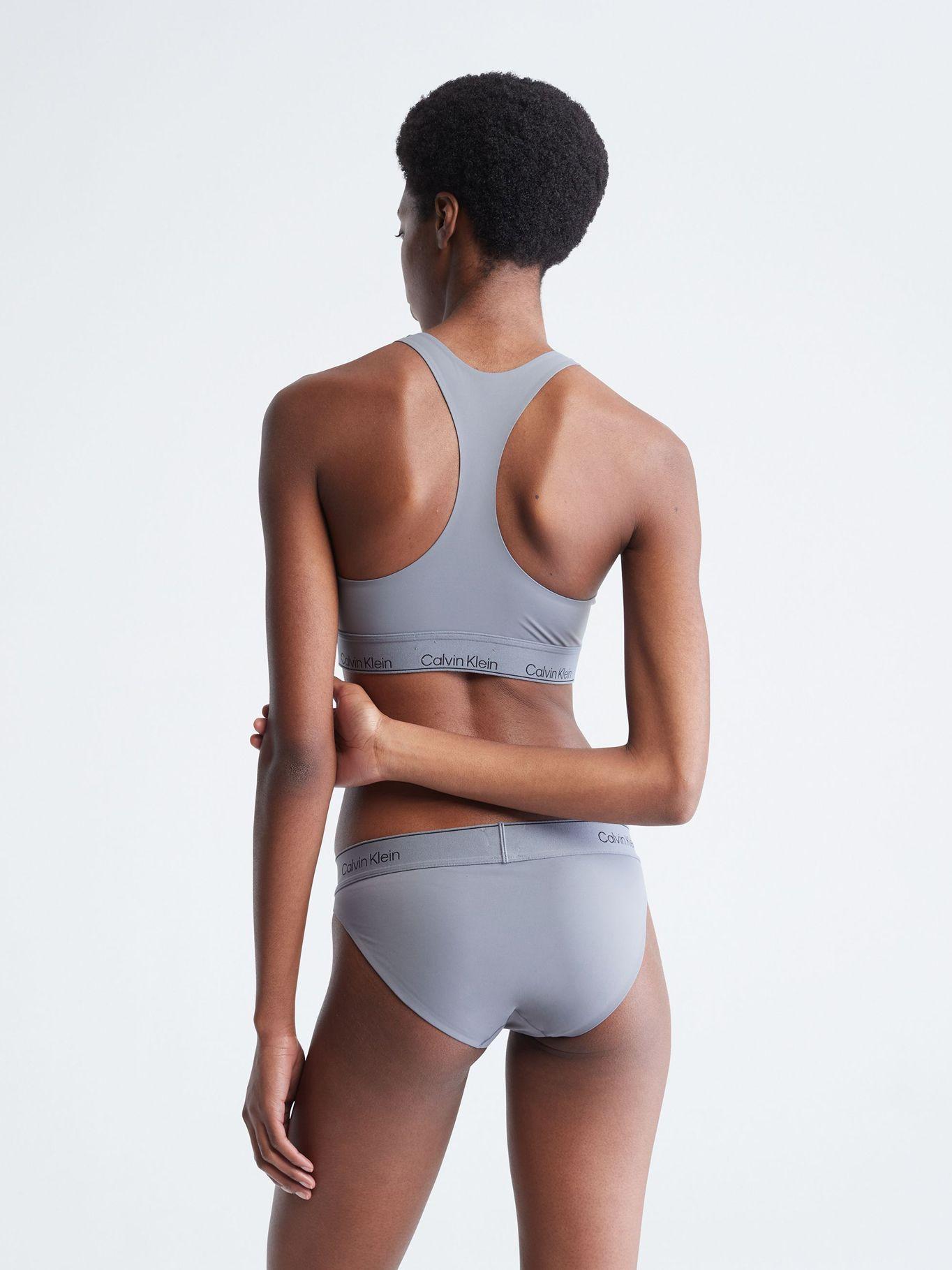 Calzón Bikini Modern Performance Gris Calvin Klein-2