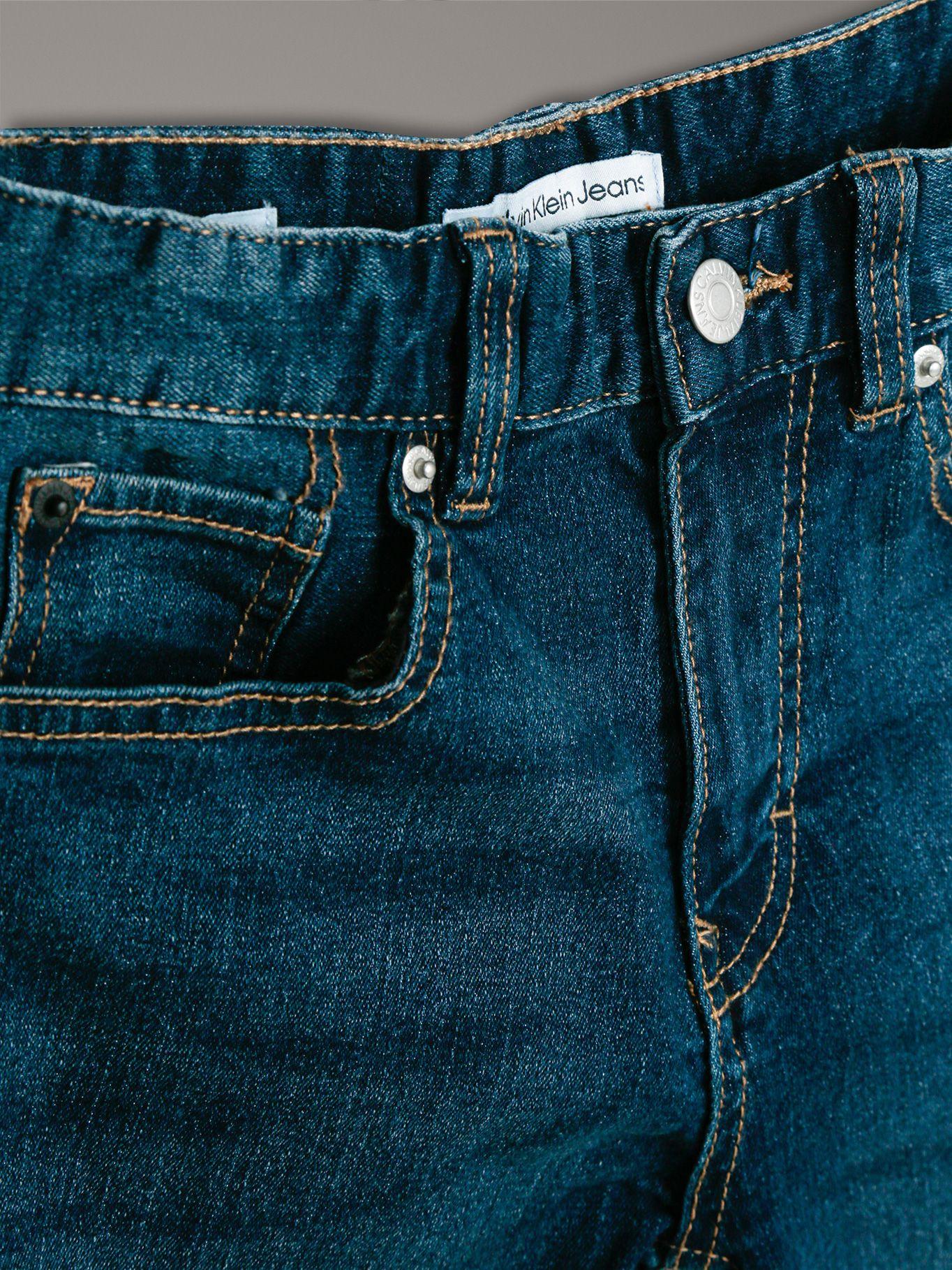 Jeans Niño Slim Straight Azul Calvin Klein-2