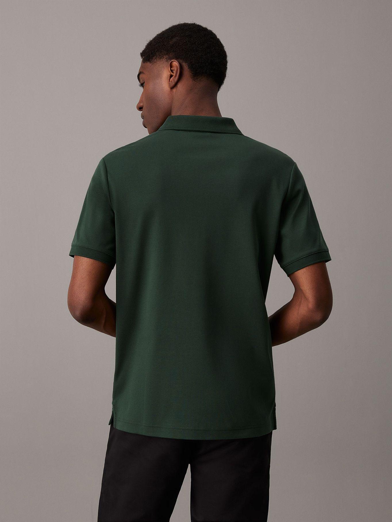 Polo Liquid Touch Slim Verde Calvin Klein-2