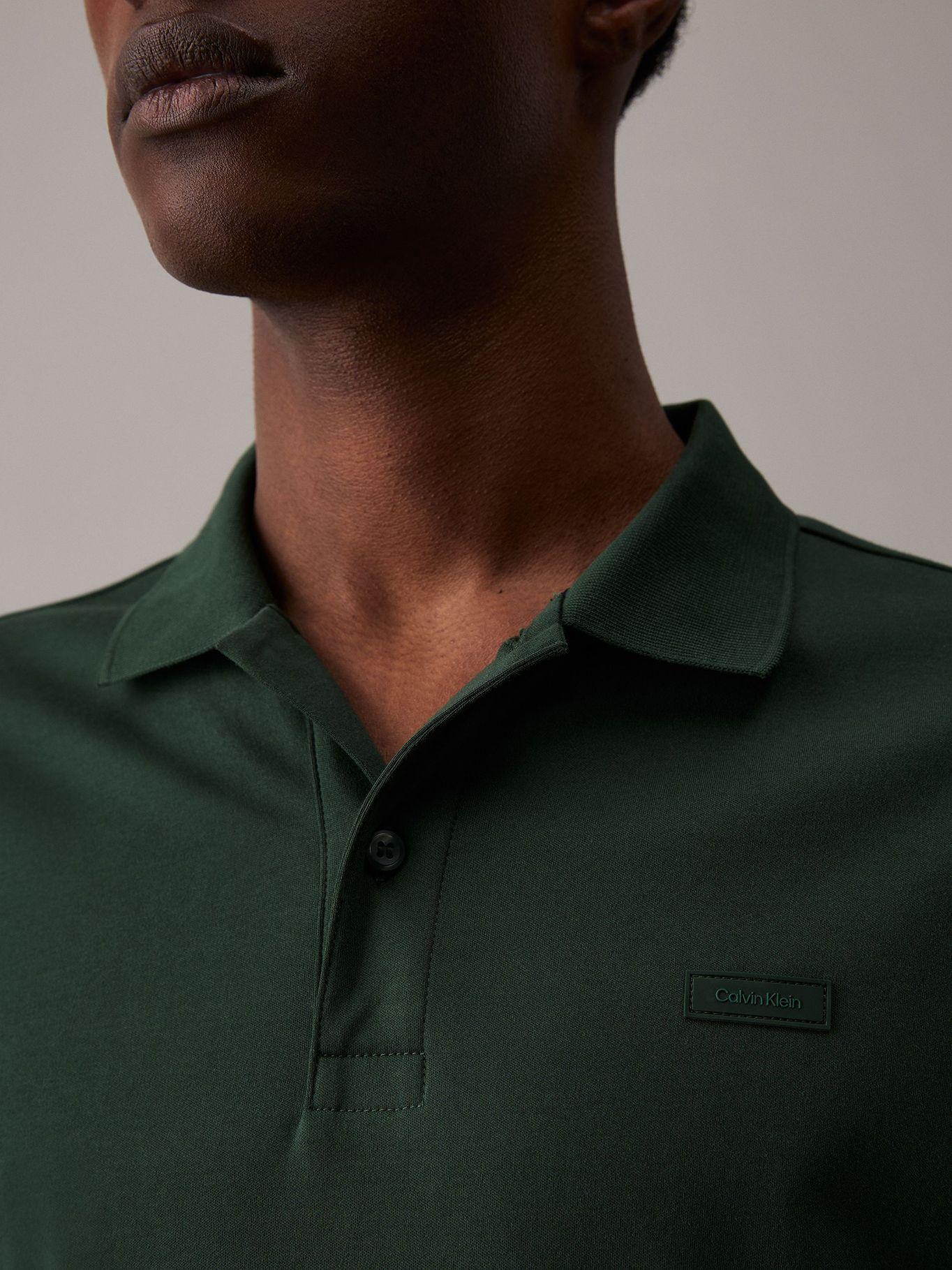 Polo Liquid Touch Slim Verde Calvin Klein-3
