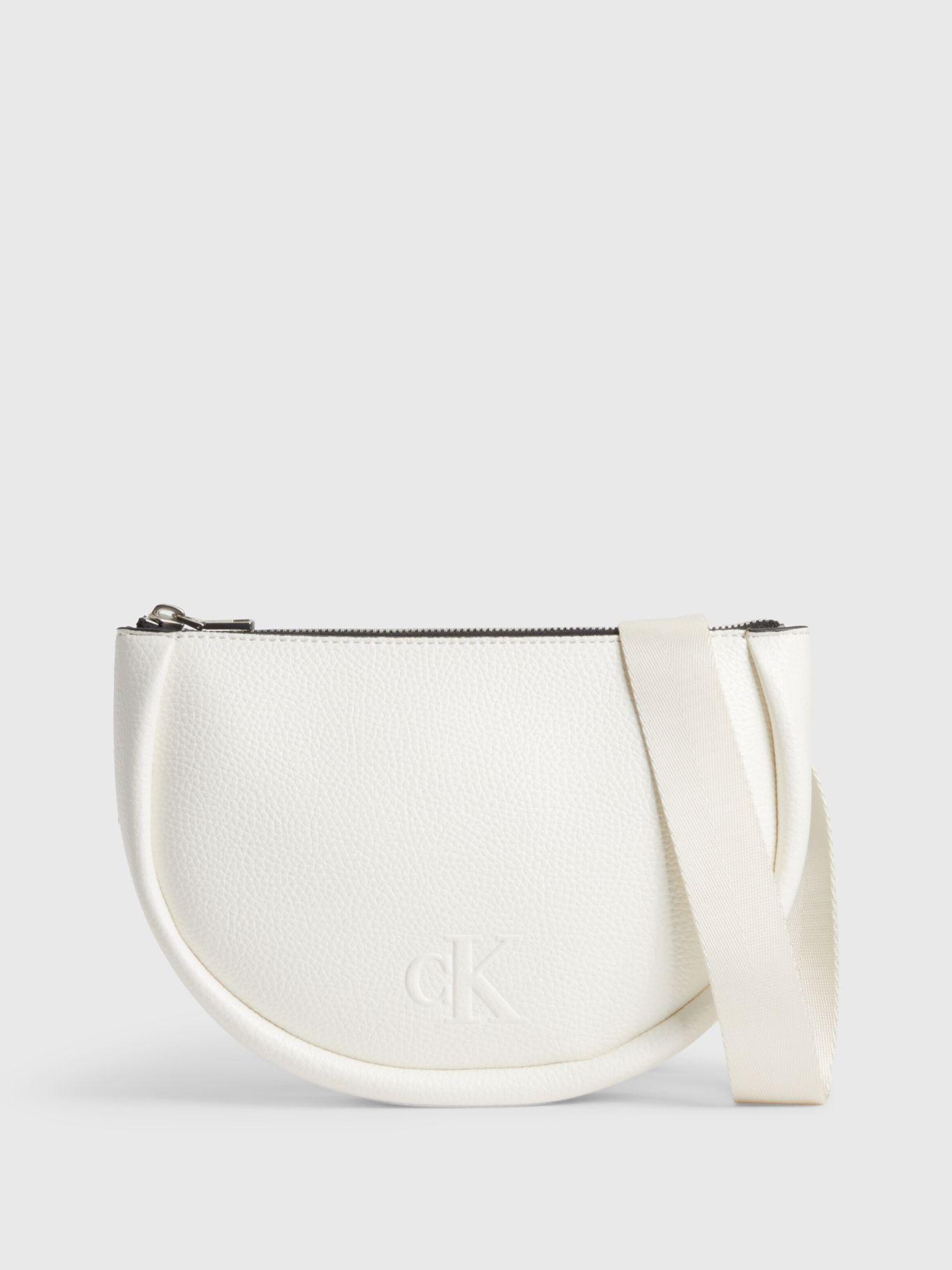 Banano Redondo Con Bolsillo Blanco Calvin Klein-0