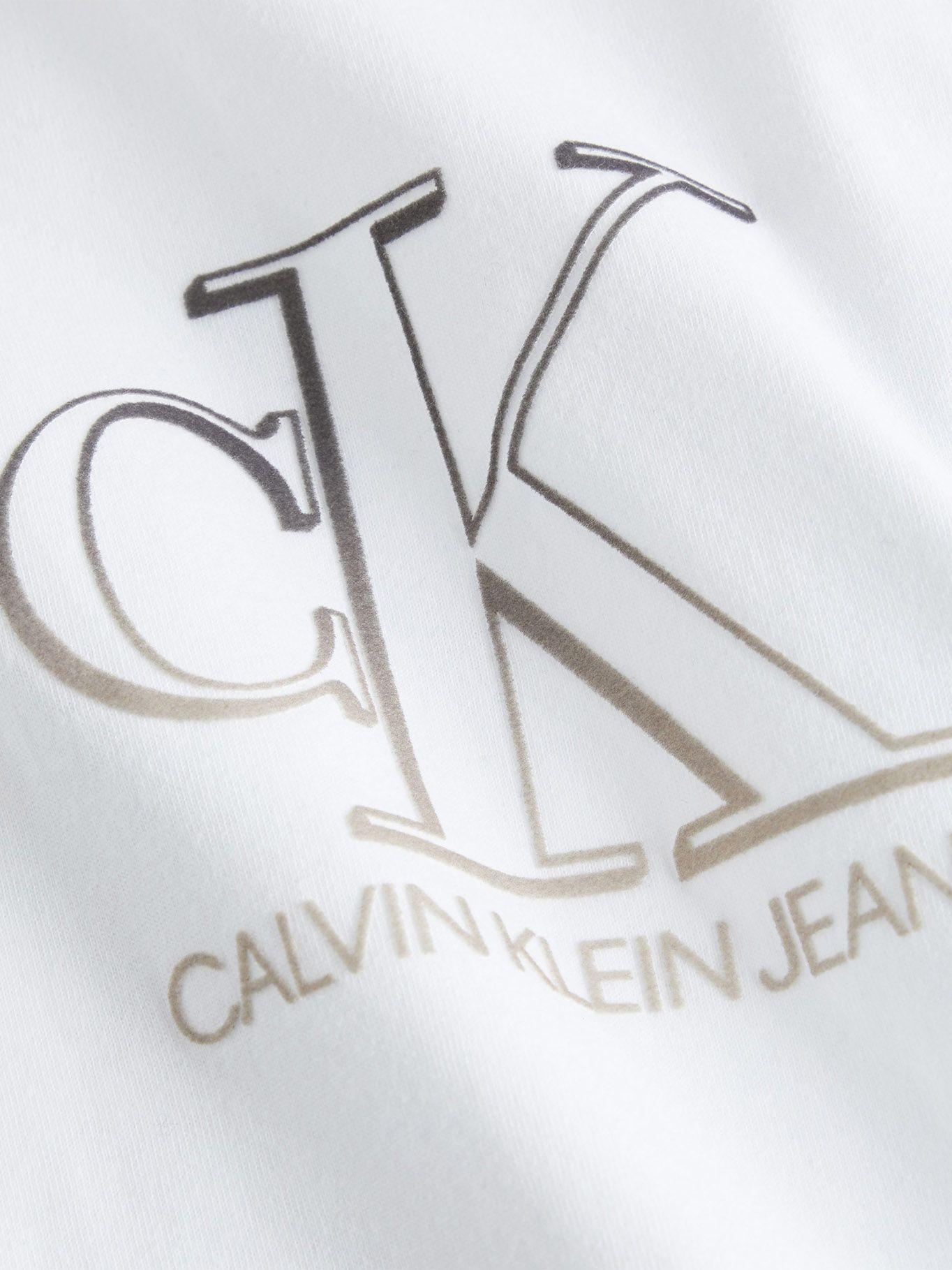 Polera Degrade Bold Blanco Calvin Klein-2