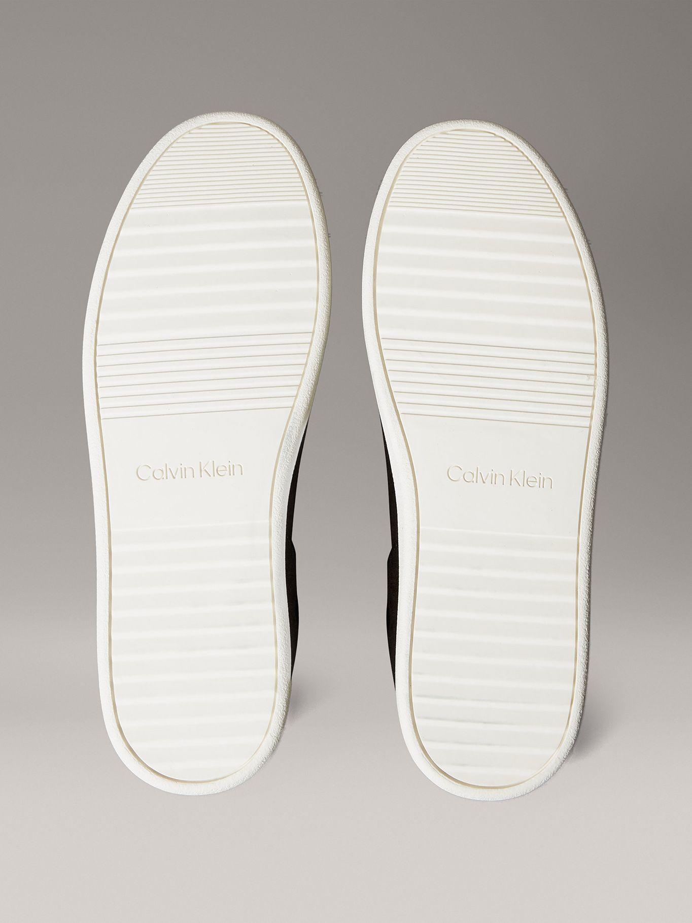 Zapatillas Corte Bajo Textura Negro Calvin Klein Hombre-3