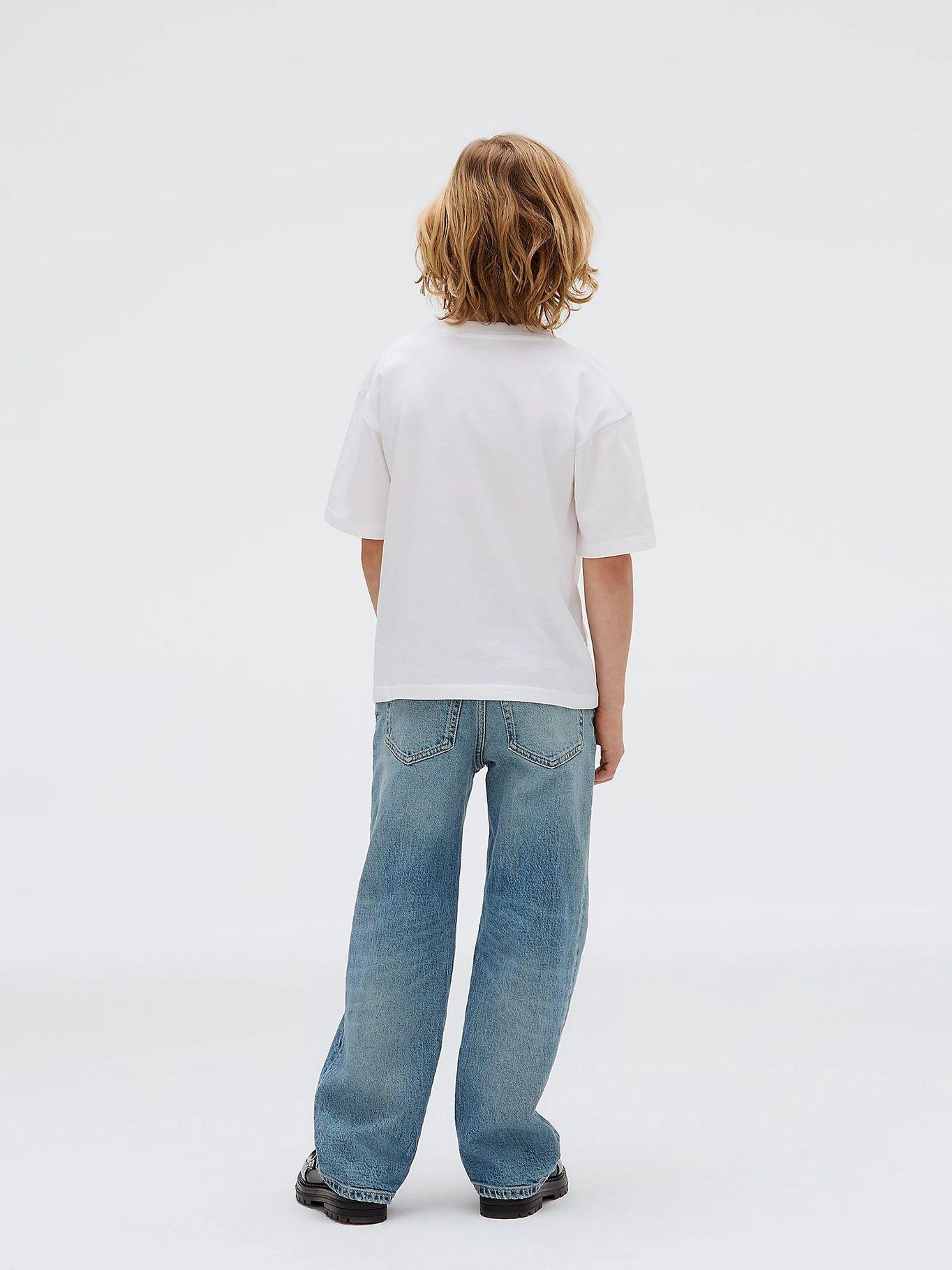 Polera Niño Bold Ckj Graphic Blanco Calvin Klein-2