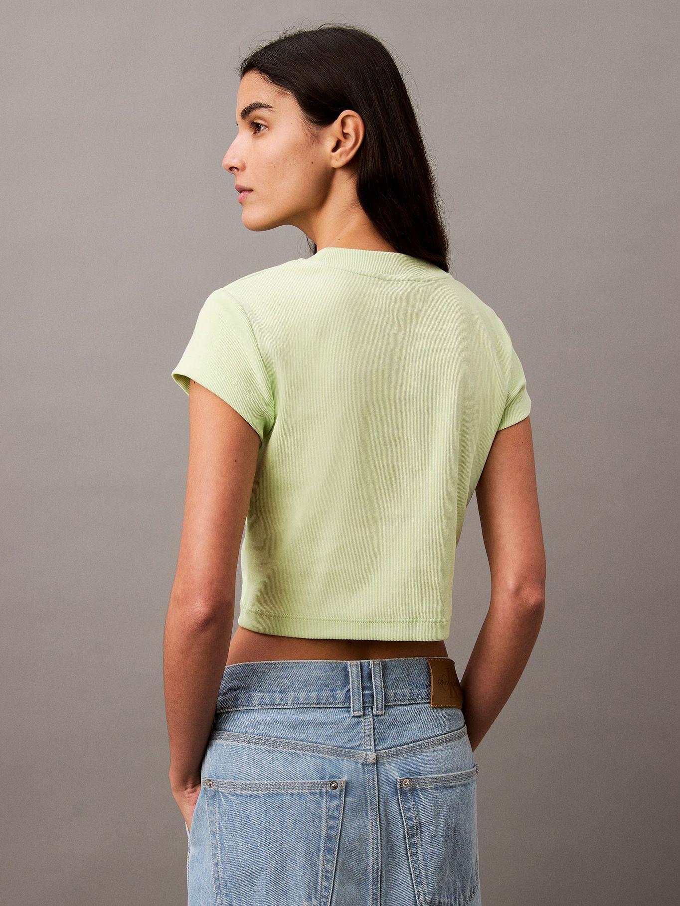 Polera Monogram Baby Verde Calvin Klein-3