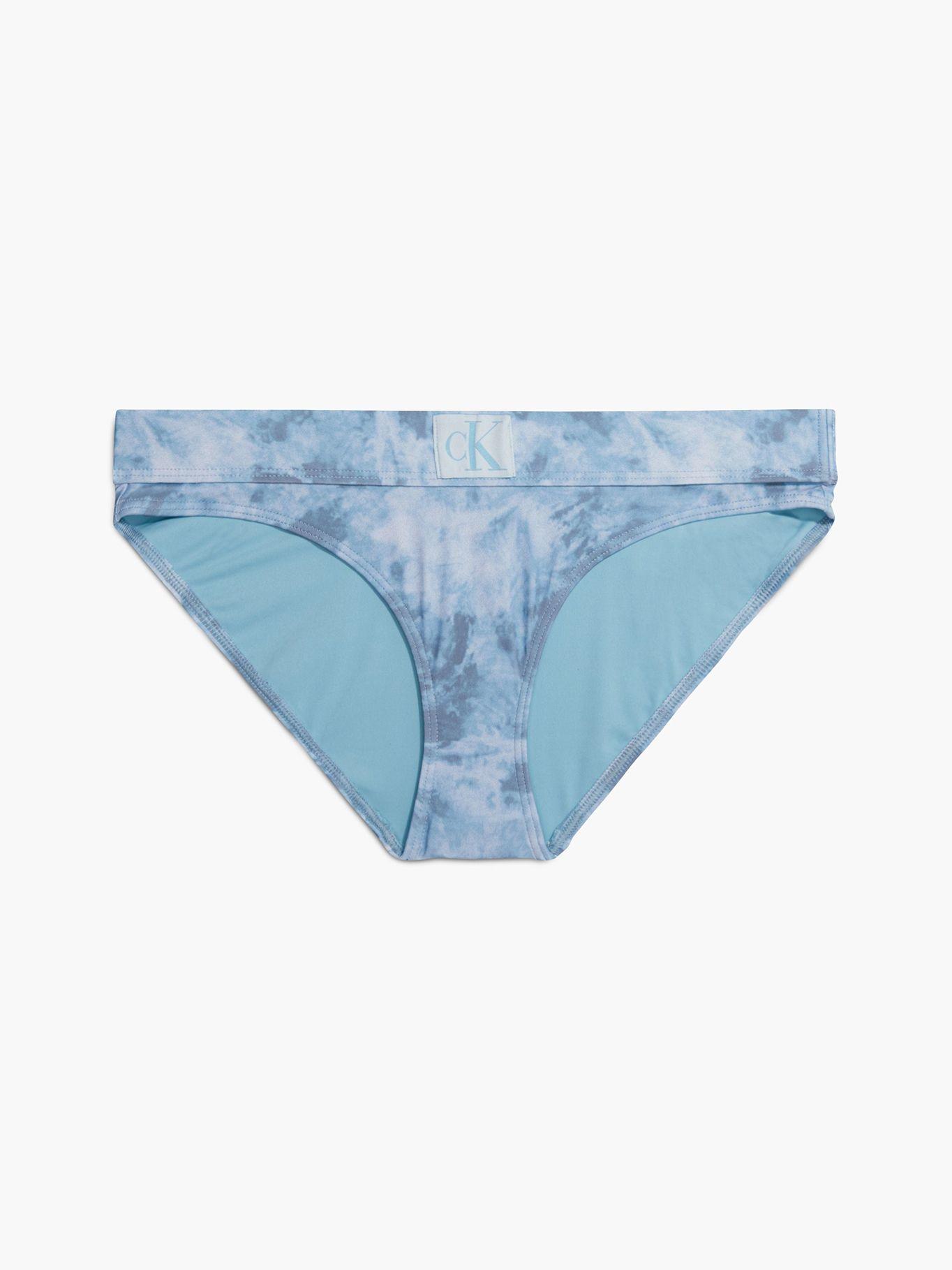 Parte Inferior de Bikini CK Celeste Calvin Klein-0