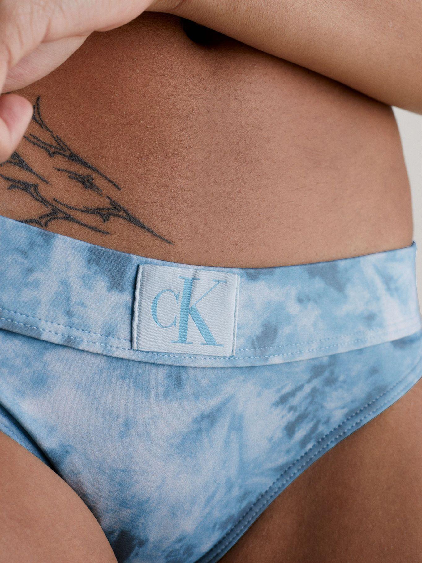 Parte Inferior de Bikini CK Celeste Calvin Klein-3