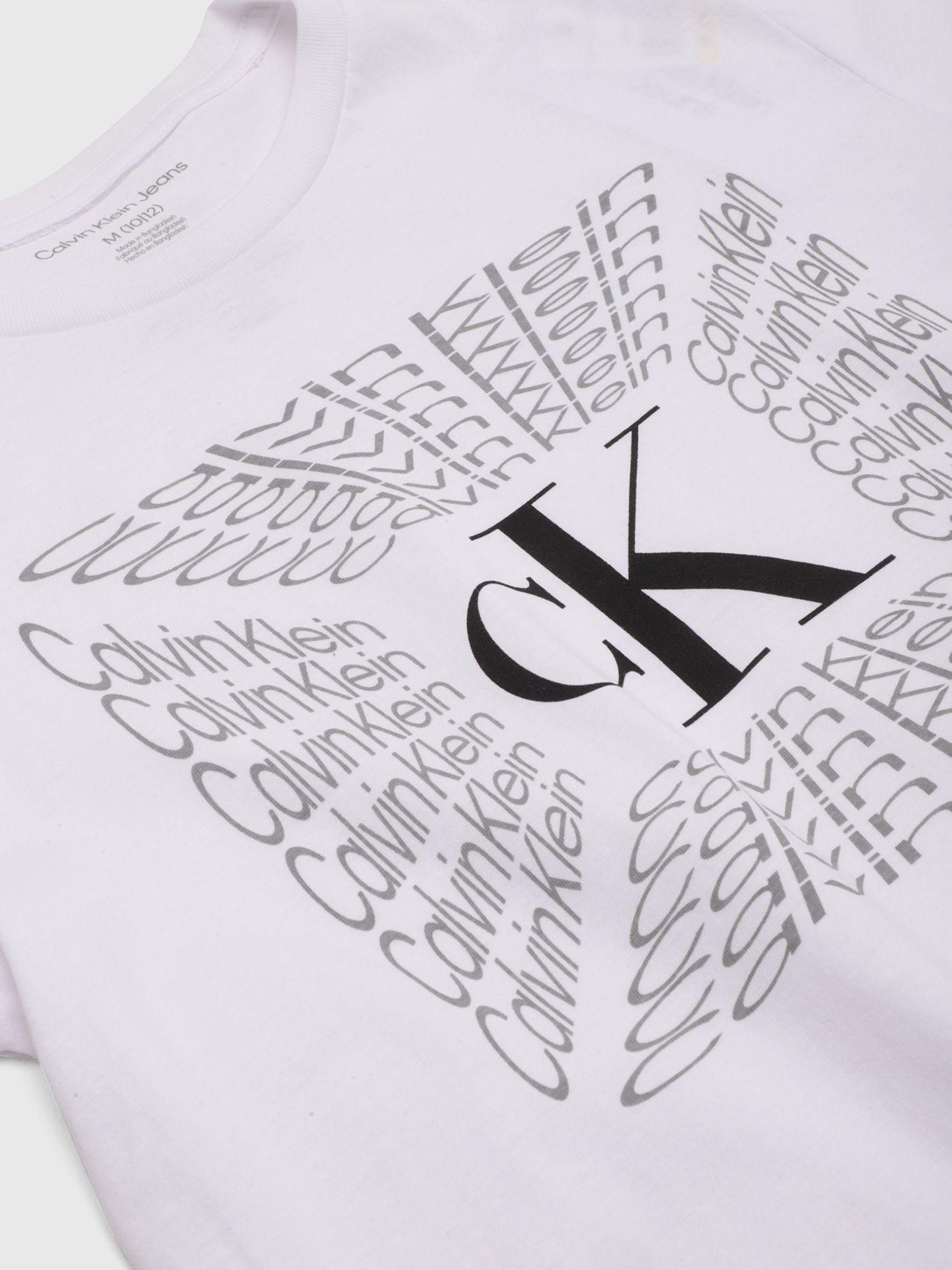 Polera Niño Twilight Blanco 100 Calvin Klein-2