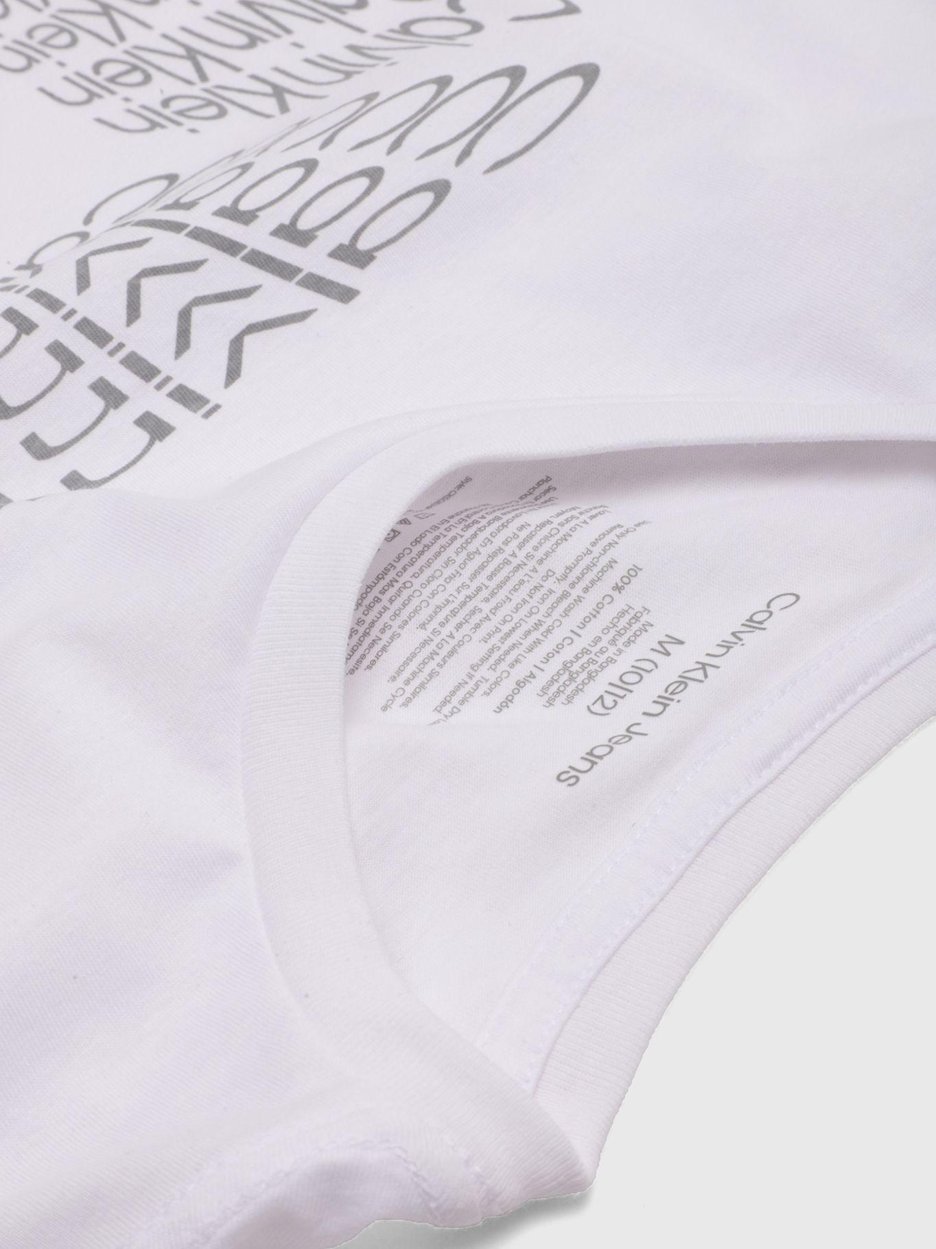 Polera Niño Twilight Blanco 100 Calvin Klein-3