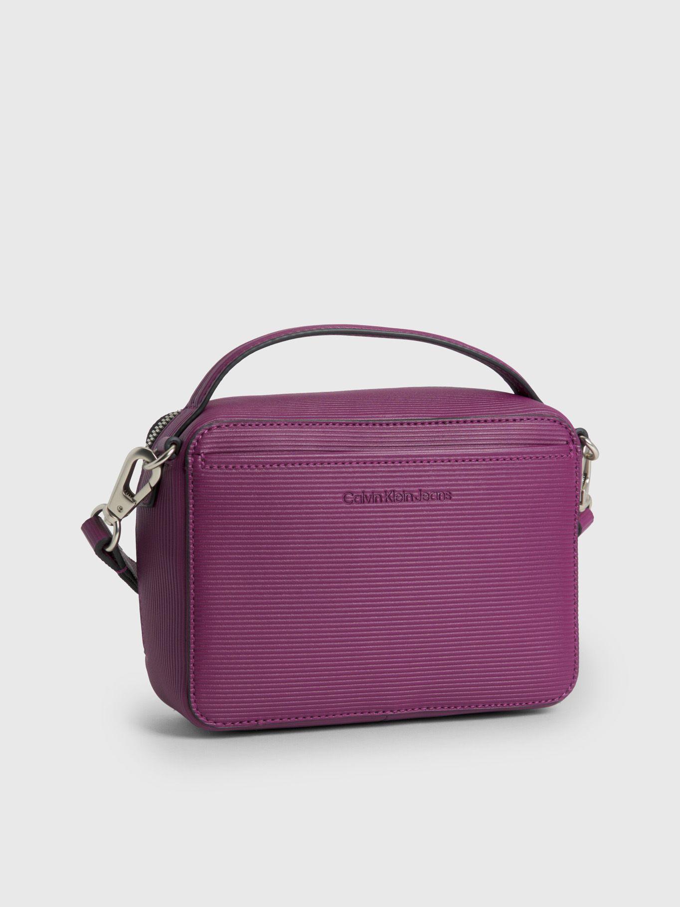 Bandolera Minimal Monogram Morado-1