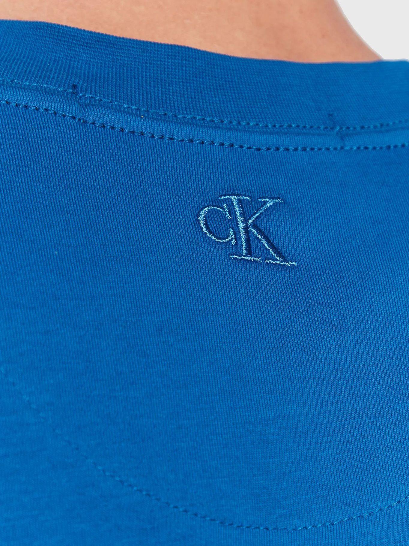 Camiseta holgada de tirantes Azul Calvin Klein-4