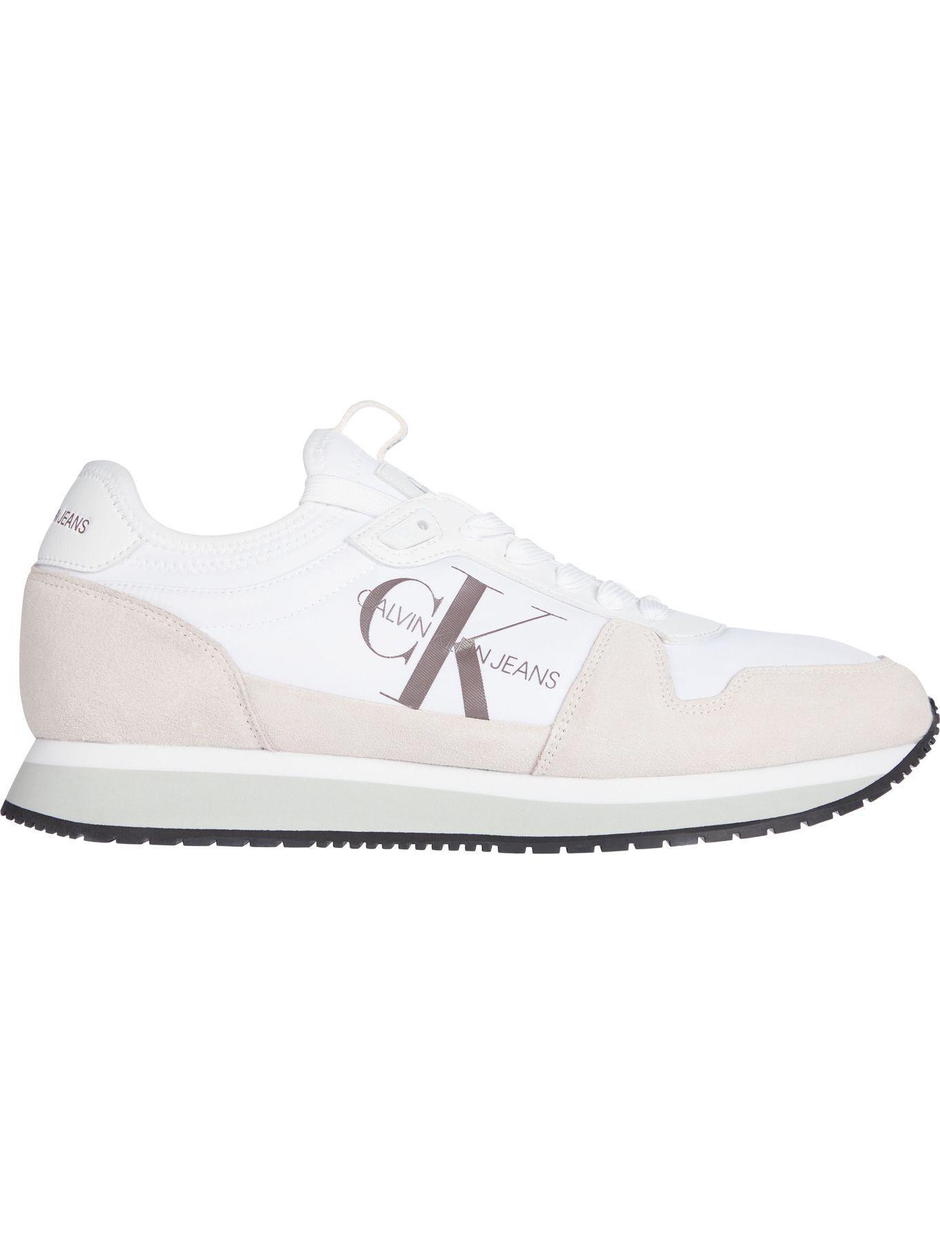 Zapatilla Urbana Sock Laceup Blanco Calvin Klein-3