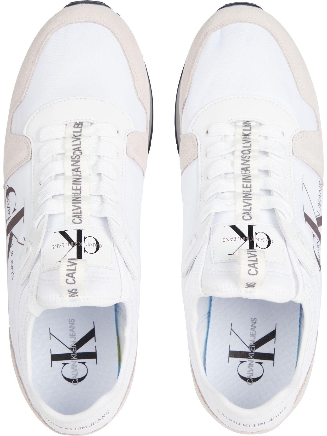 Zapatilla Urbana Sock Laceup Blanco Calvin Klein-1