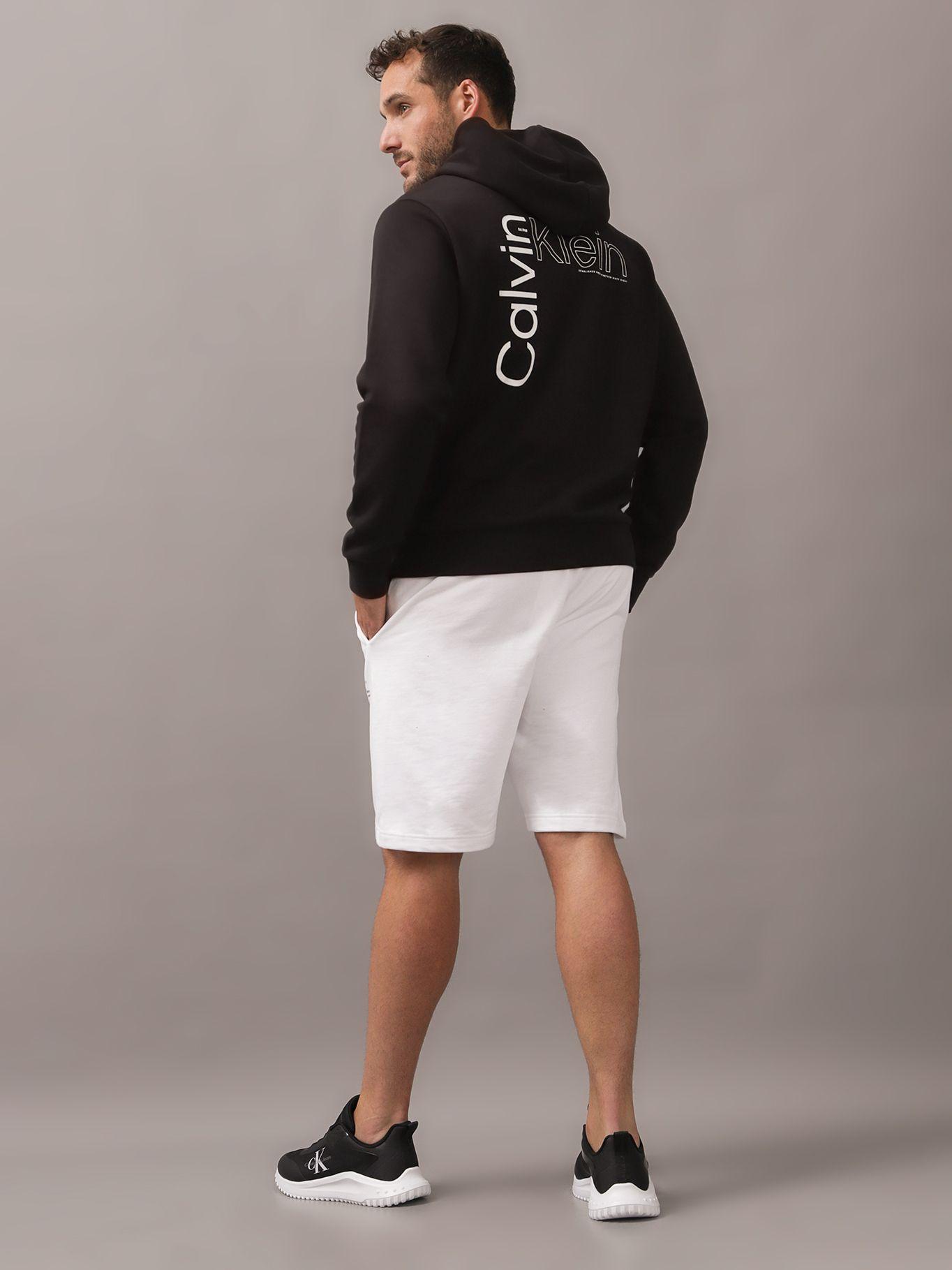 Polerón con Gorro Angled Back Logo Negro Calvin Klein-2
