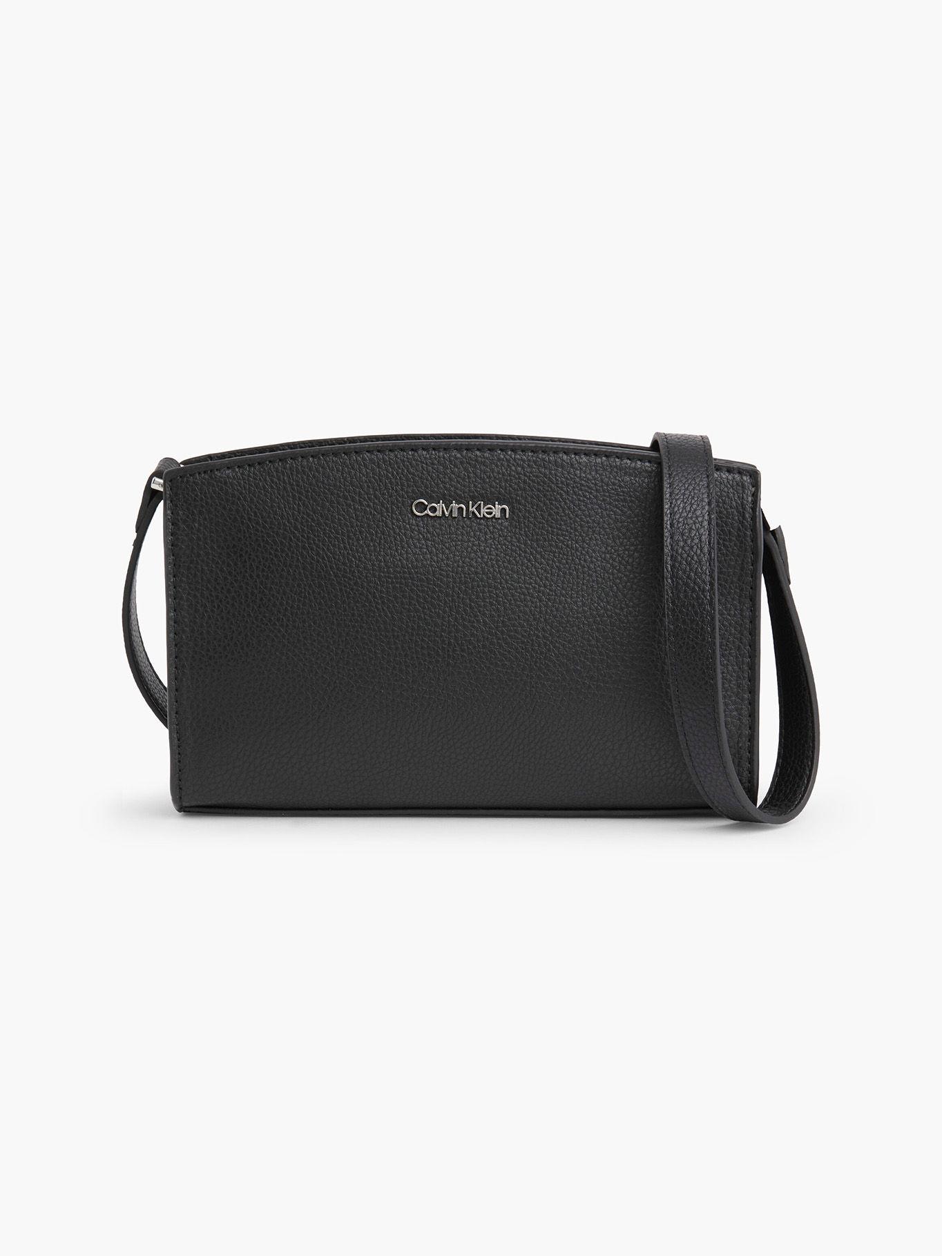 Cartera Ck Code Crossbody Negro Calvin Klein-0