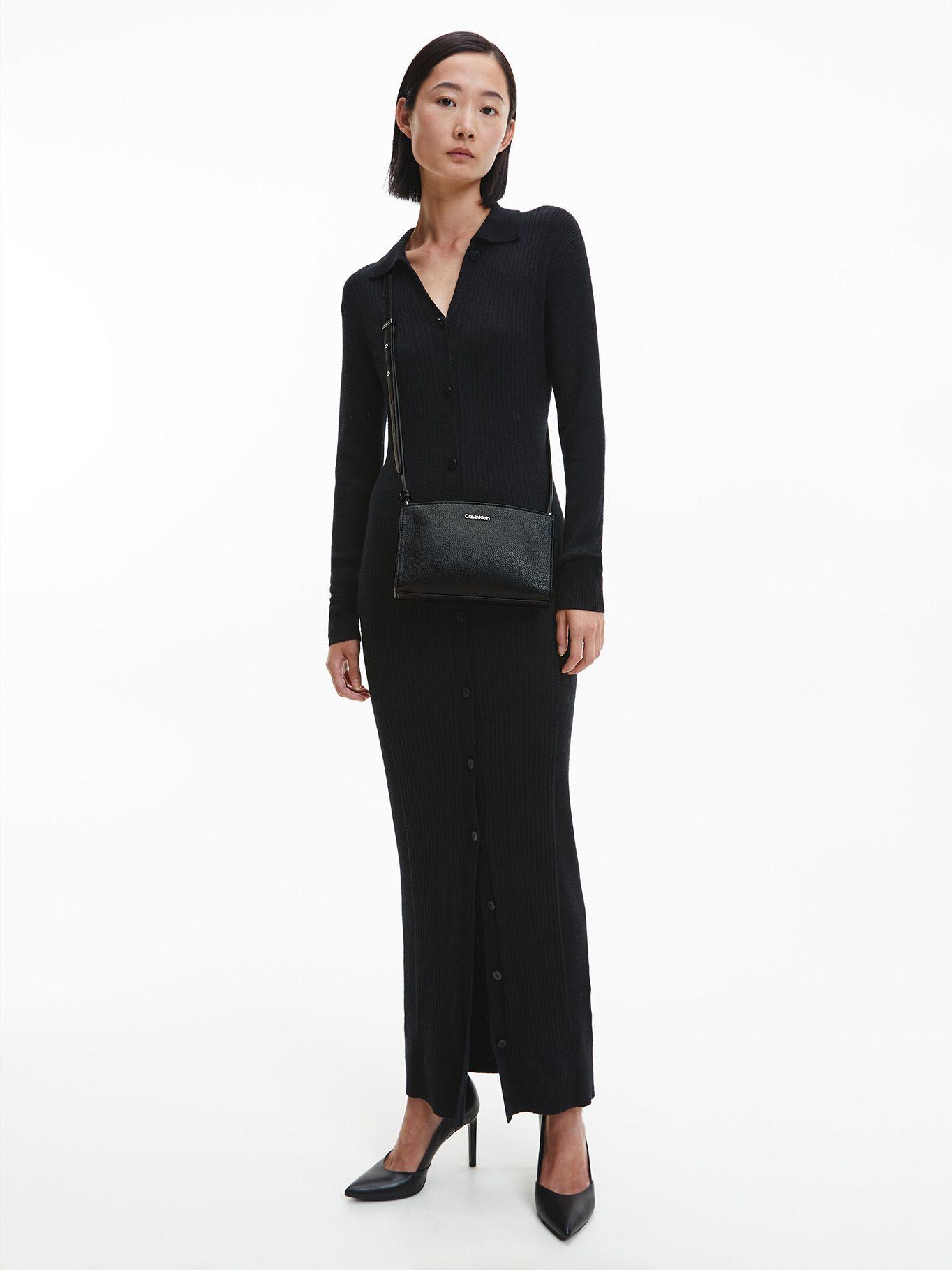 Cartera Ck Code Crossbody Negro Calvin Klein-4