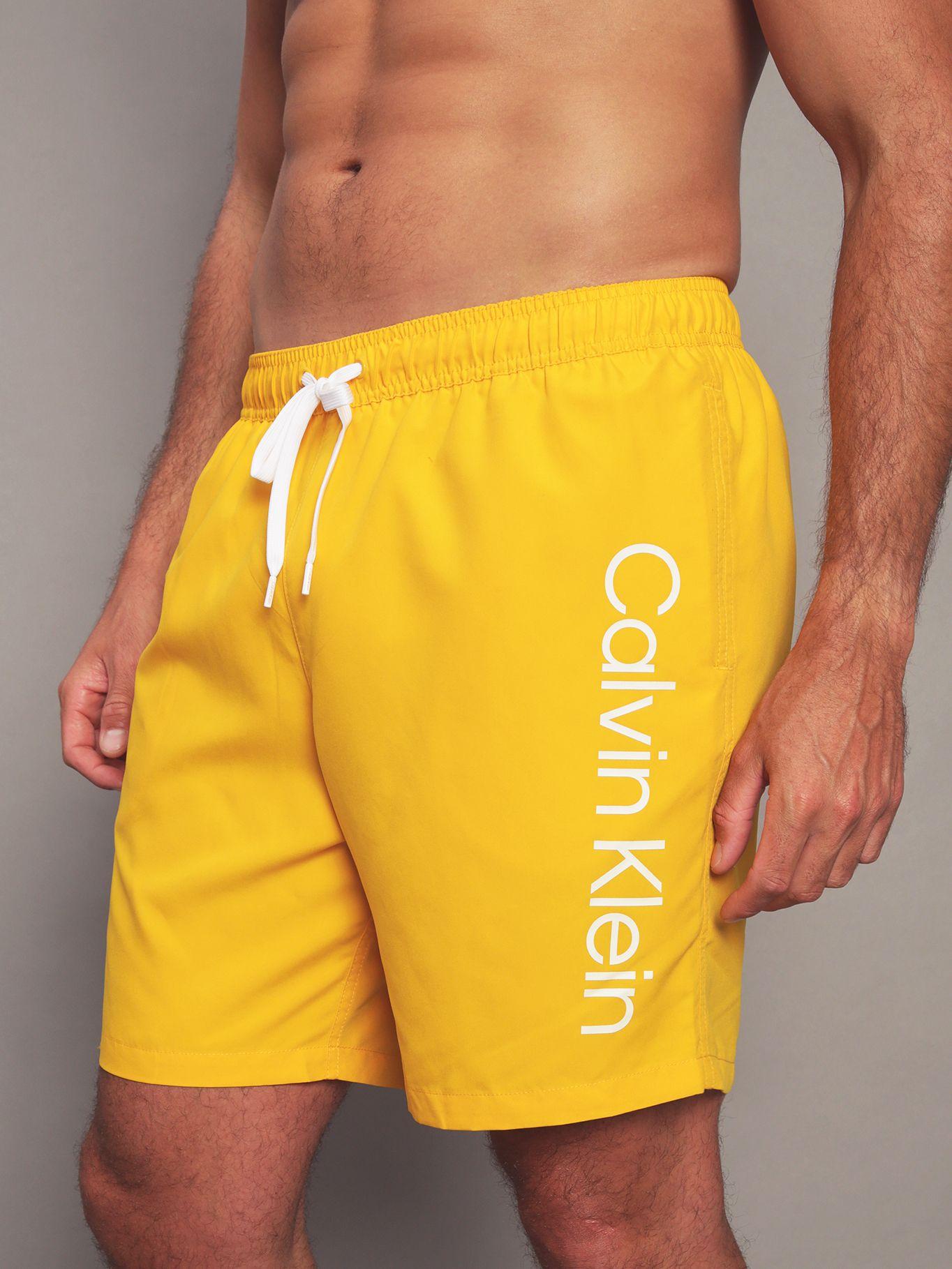 Traje de Baño Core Solids Amarillo Calvin Klein-3