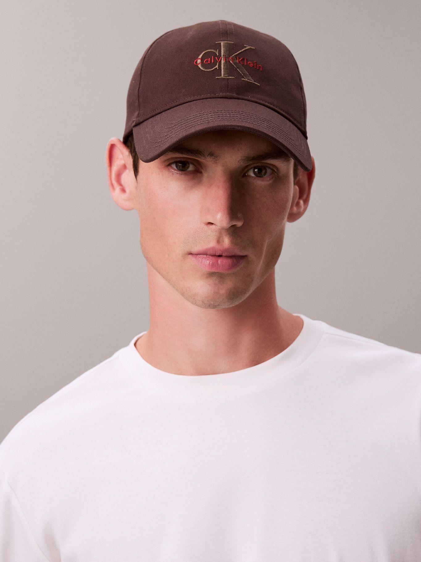 Jockey con Monograma Bordado Cafe Calvin Klein-3