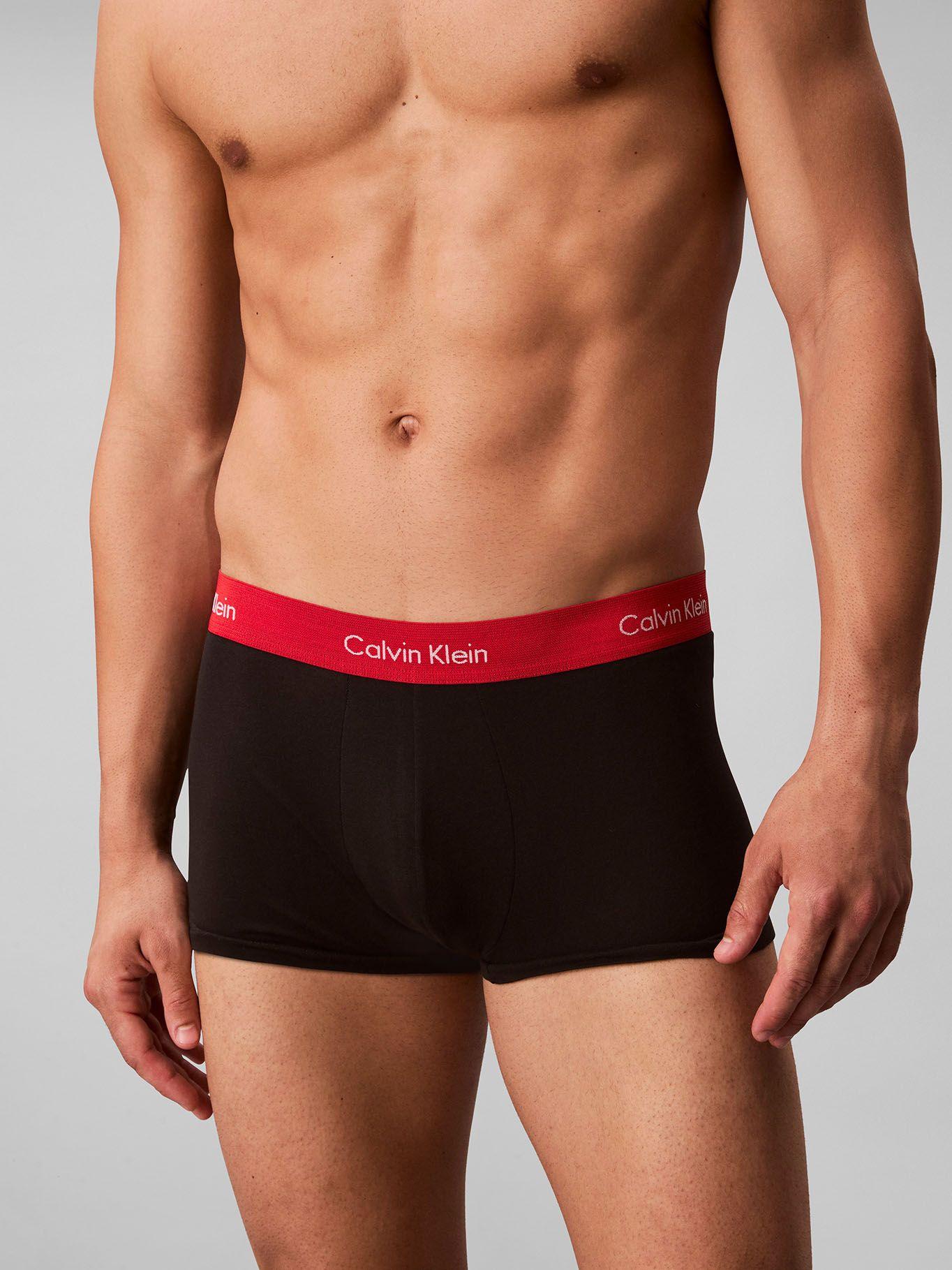Pack De 3 Bóxers Rise Trunk Cotton Negro Calvin Klein-5