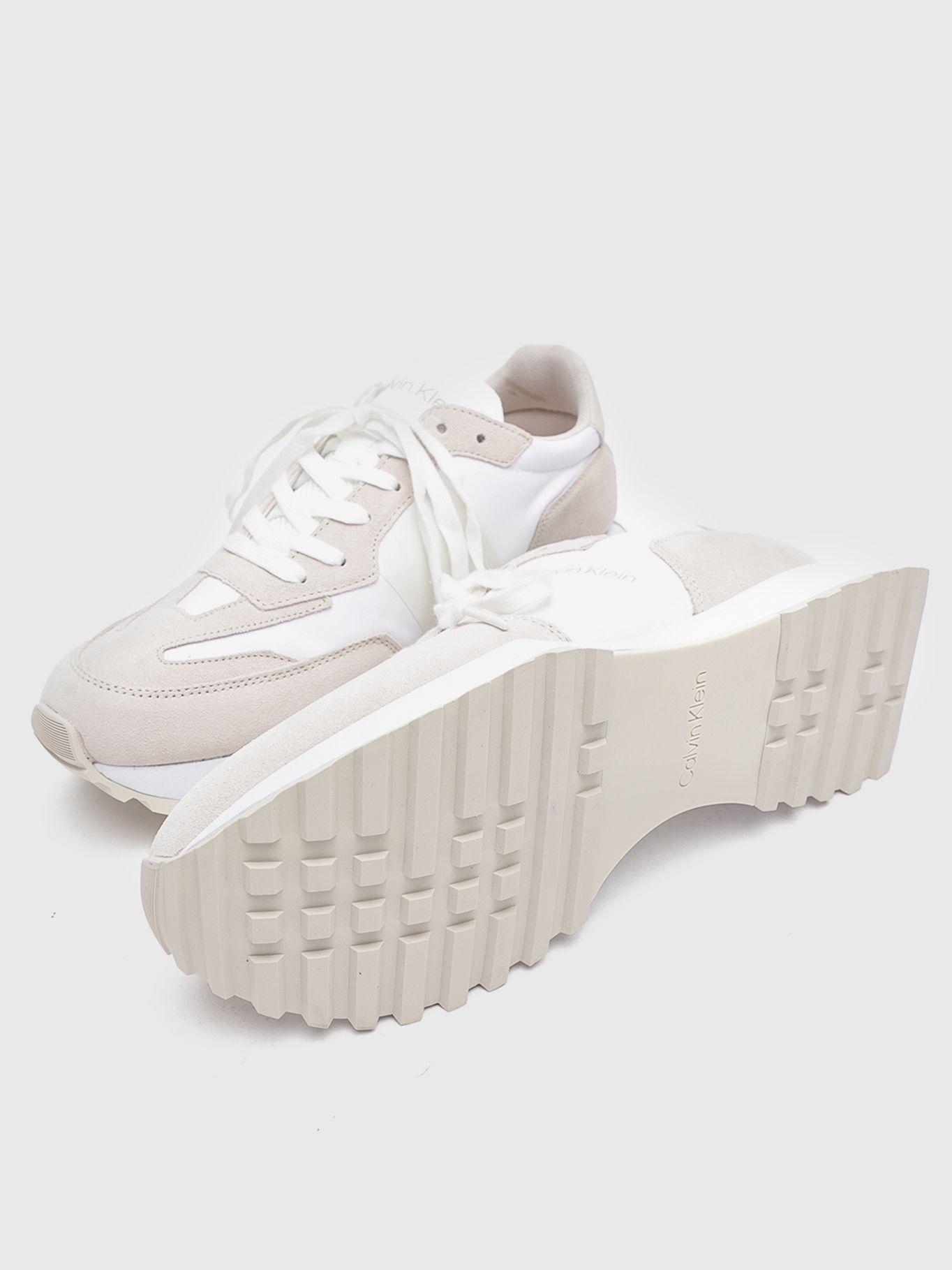 Zapatilla Lace Up Mix Blanco 01W Calvin Klein-1