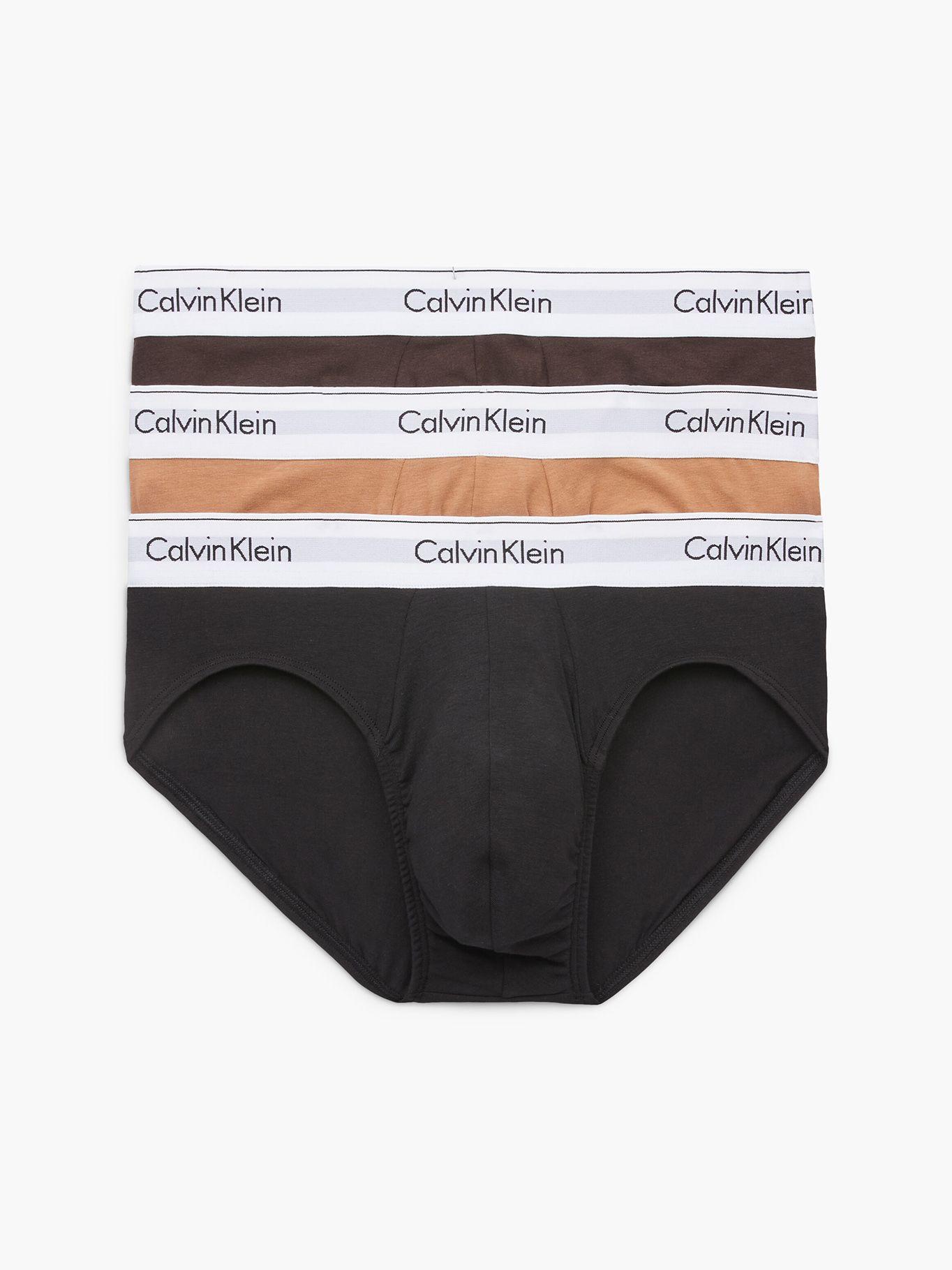 Pack 3 Slips - Modern Cotton Multicolor Calvin Klein-0