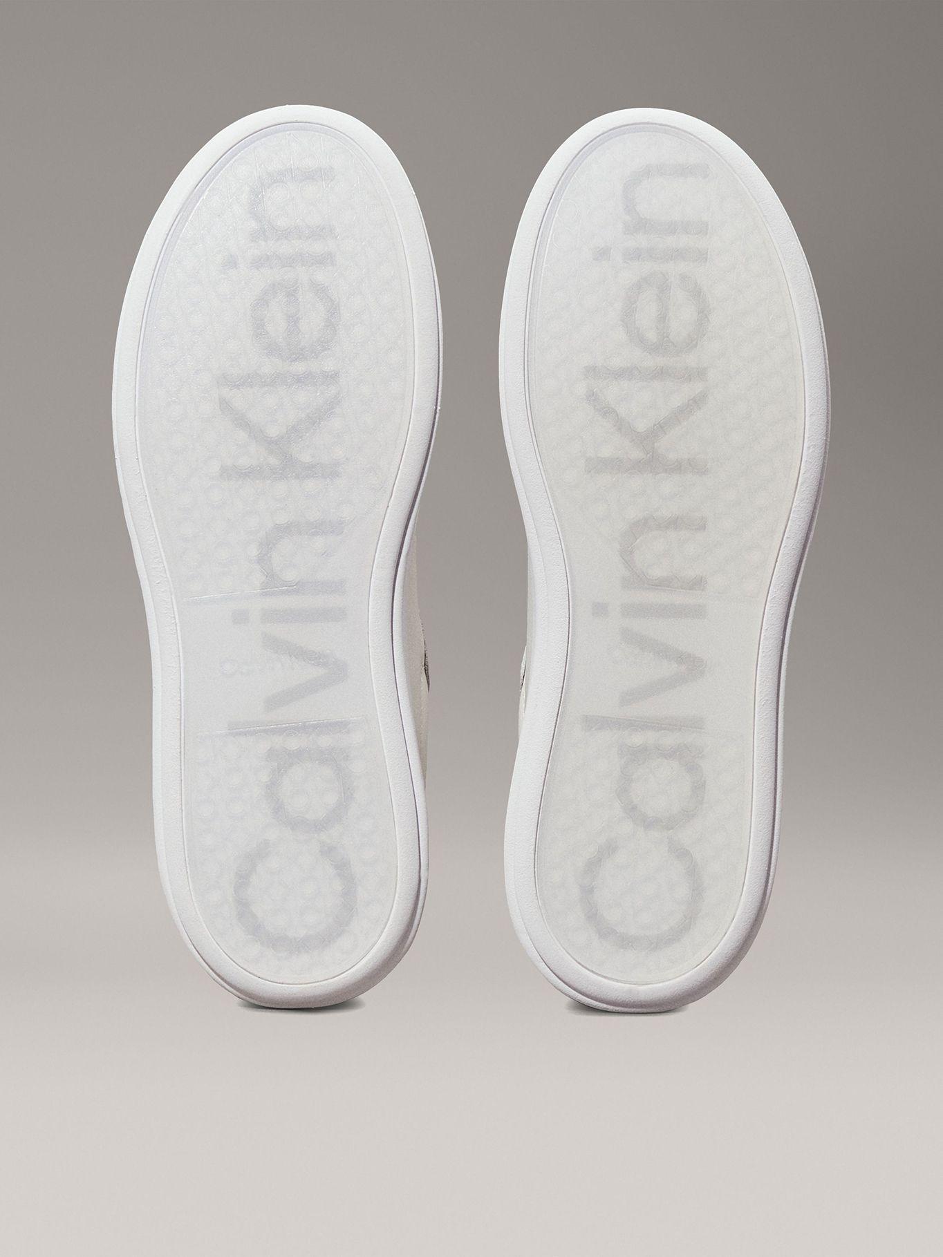 Zapatillas de Cuero Low Top Lace Blanco Calvin Klein-3