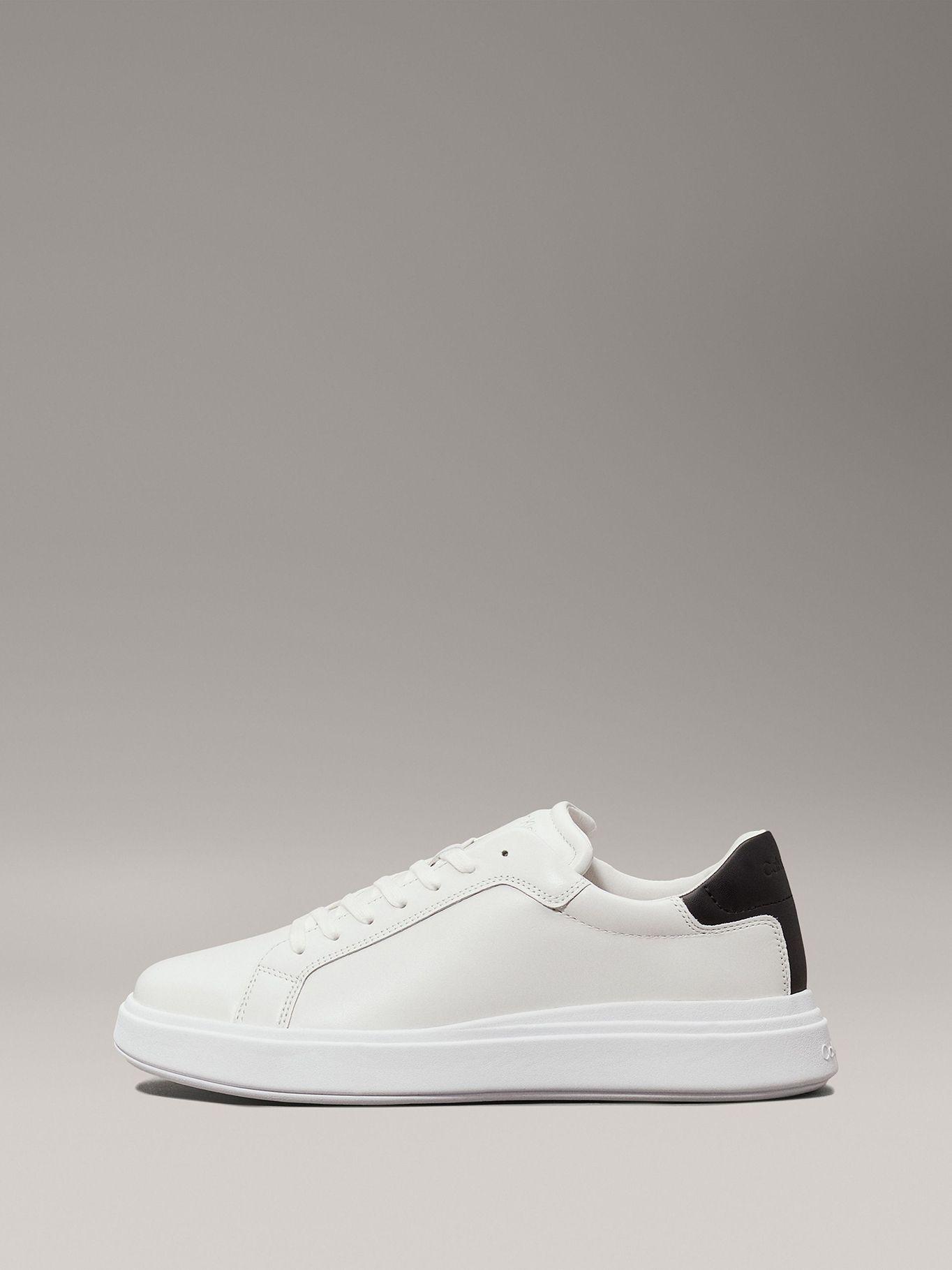 Zapatillas de Cuero Low Top Lace Blanco Calvin Klein-5