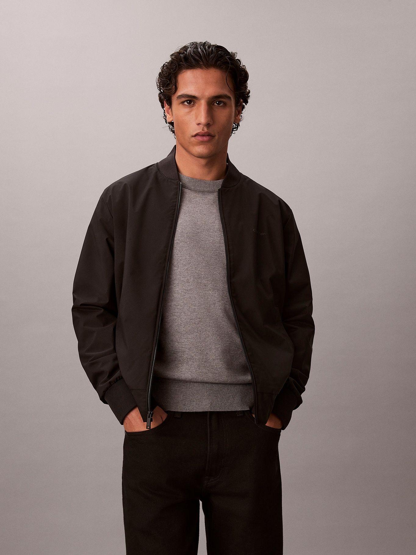 Chaqueta Bomber Mate Negro Calvin Klein-0