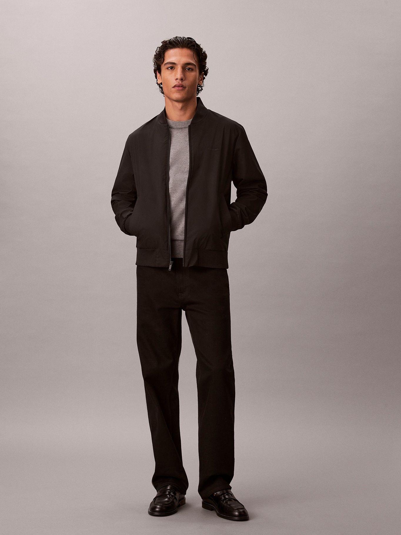 Chaqueta Bomber Mate Negro Calvin Klein-1