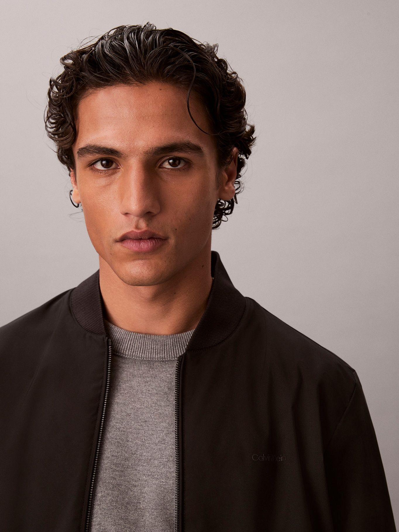 Chaqueta Bomber Mate Negro Calvin Klein-4