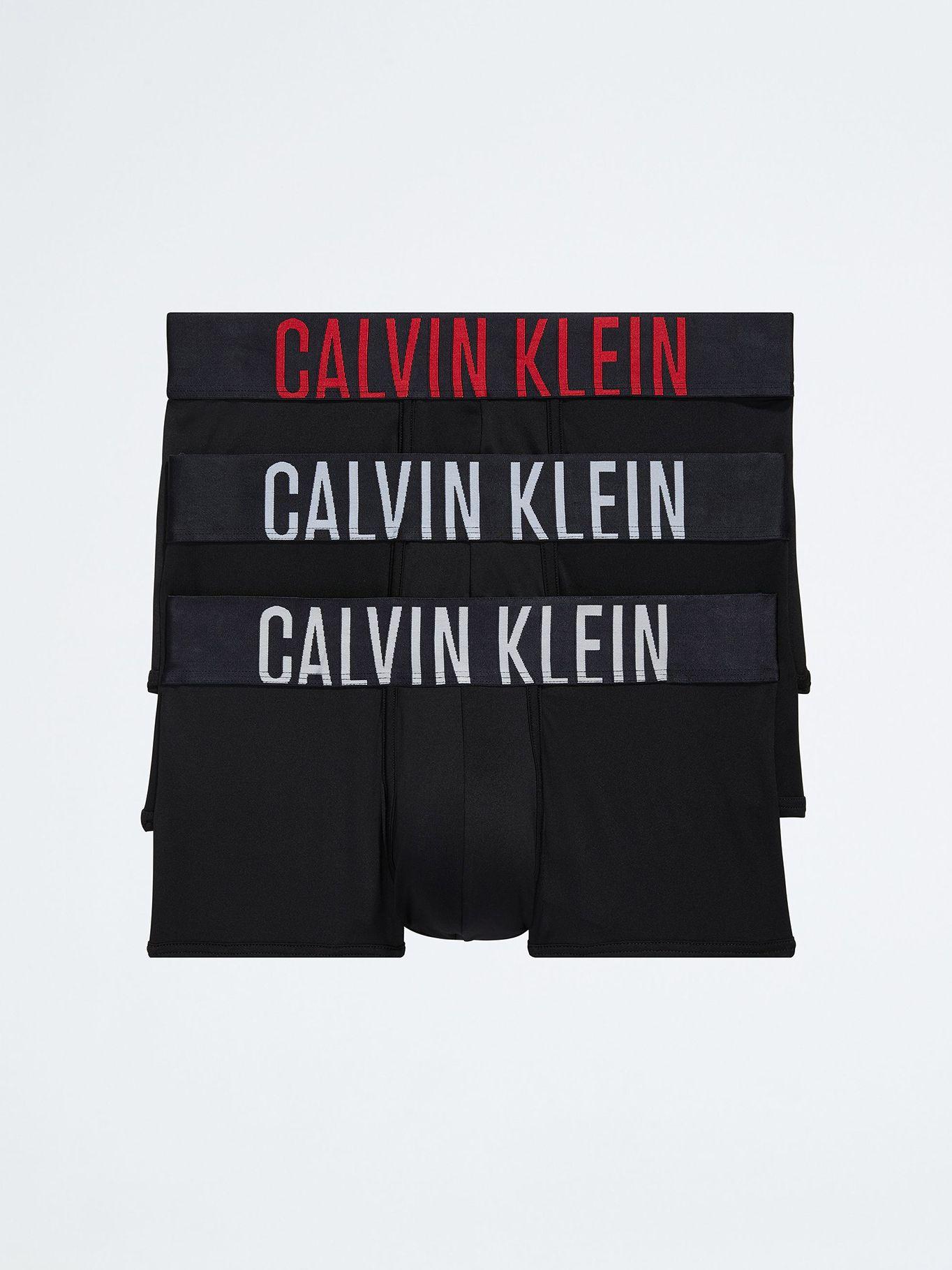 Pack 3 Bóxers Low Rise Intense Power Negro Calvin Klein-0