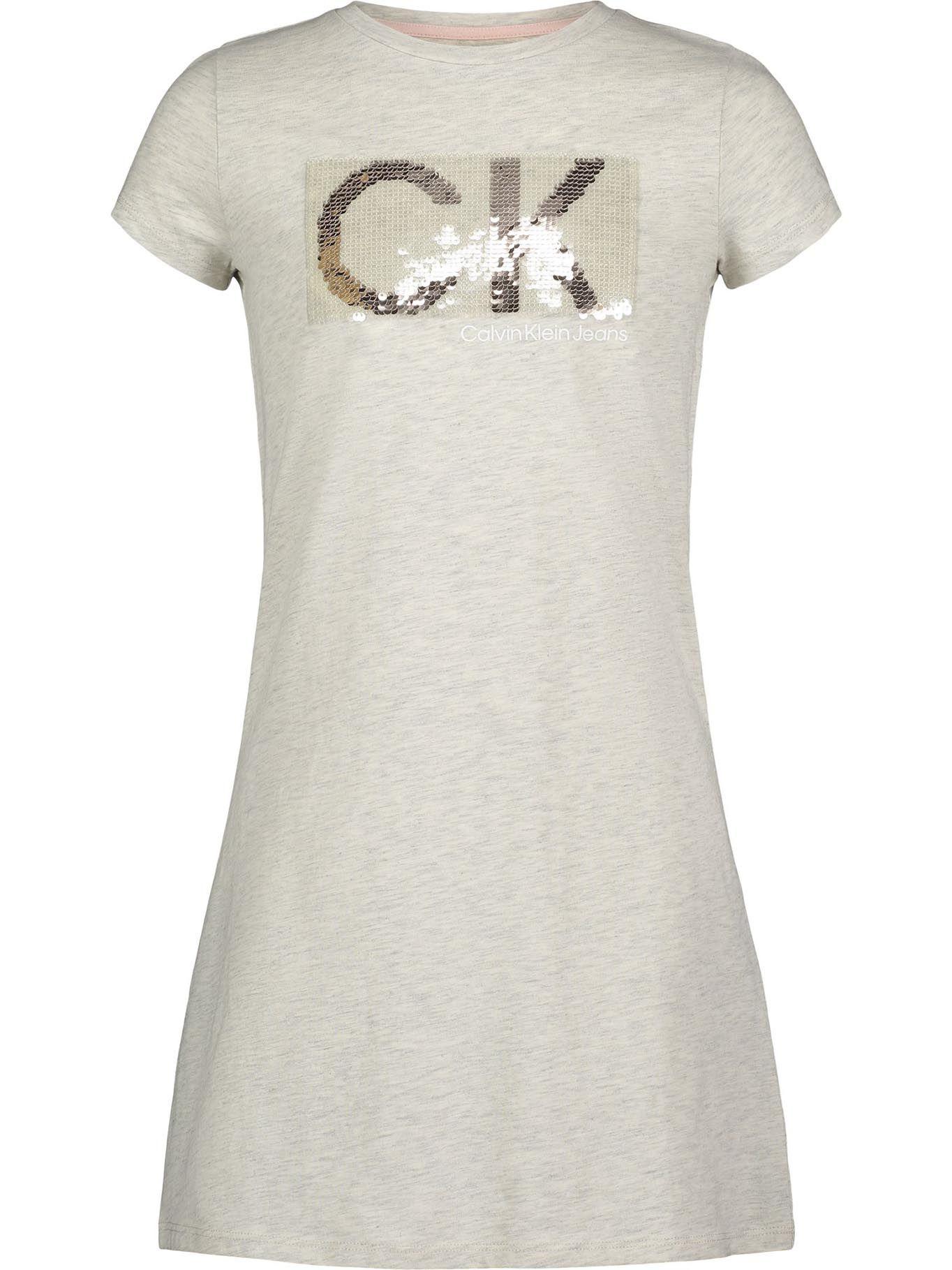 Vestido Ck Flip Crema Calvin Klein-0