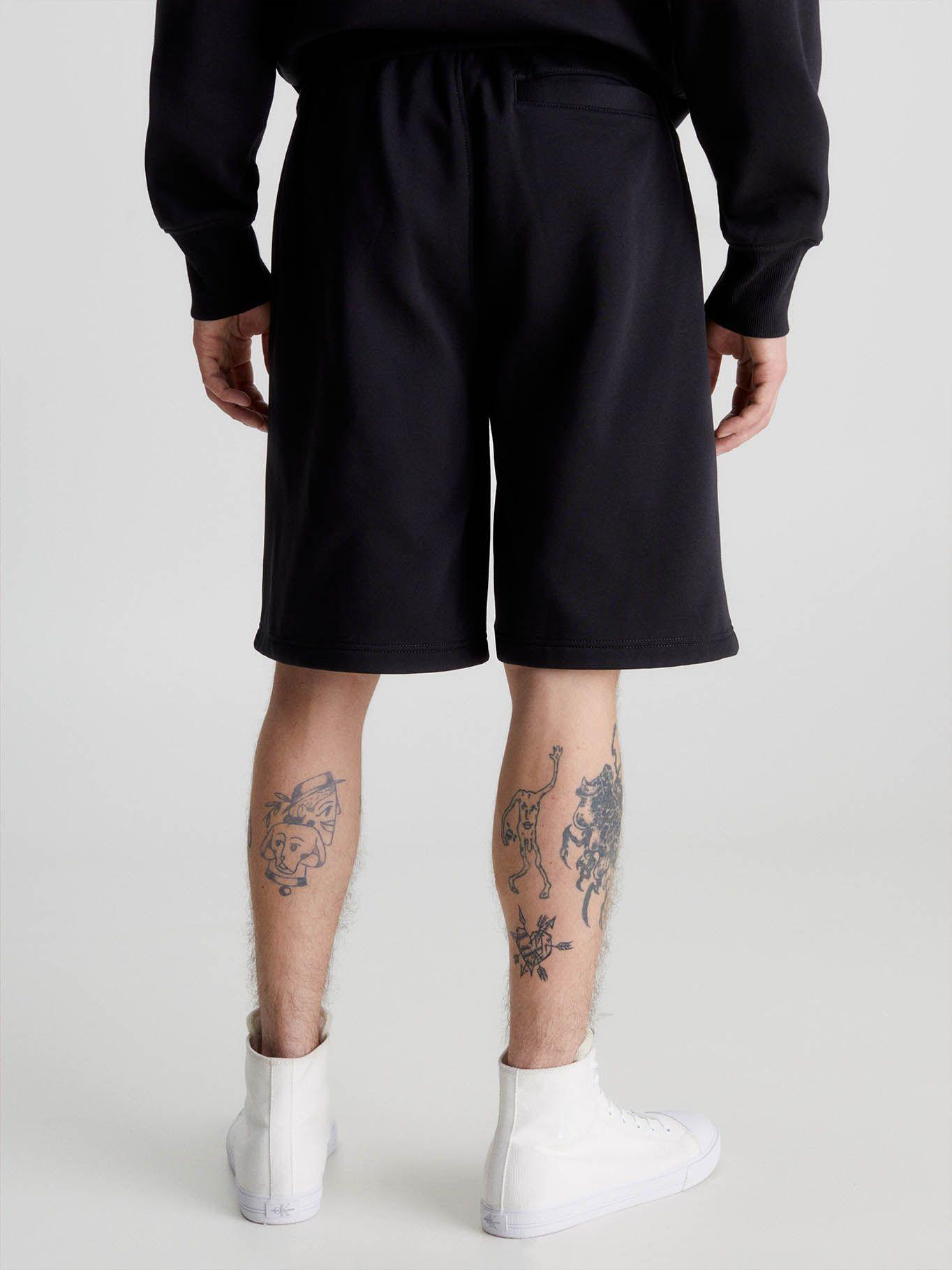 Shorts de chándal relaxed Negro Calvin Klein-2