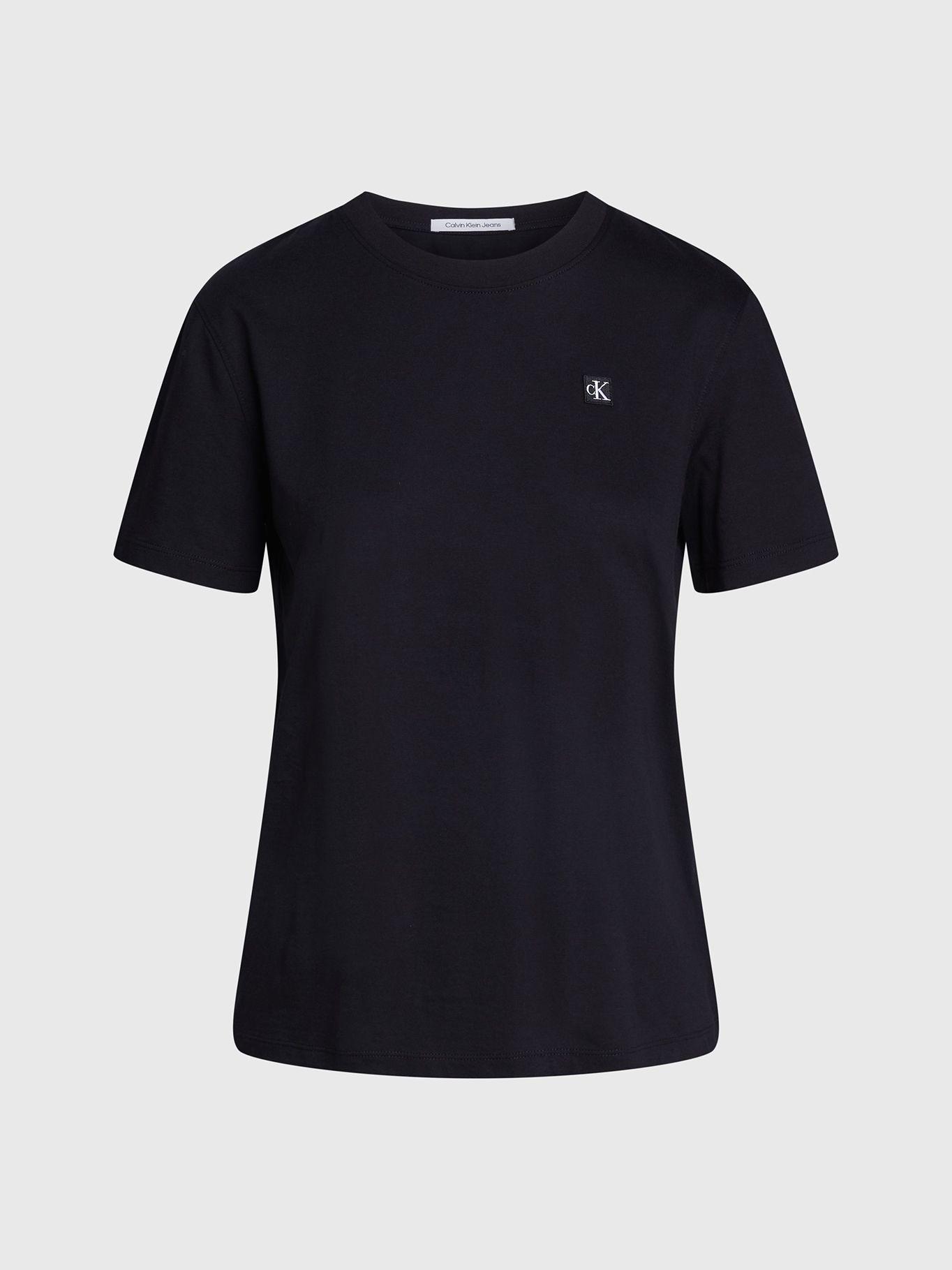 Polera Ck Embro Badge Regular Negro Calvin Klein-4