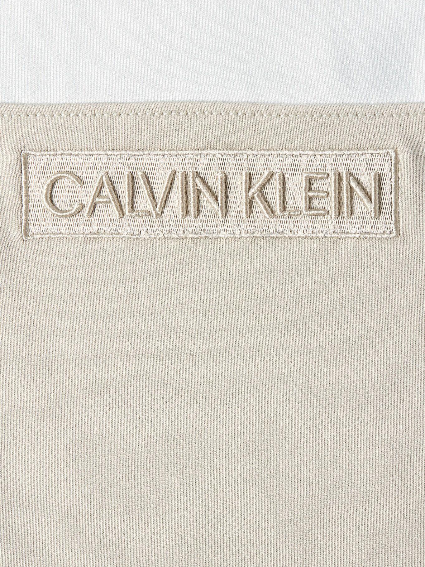 Polerón Tonal Beige Calvin Klein Hombre-2