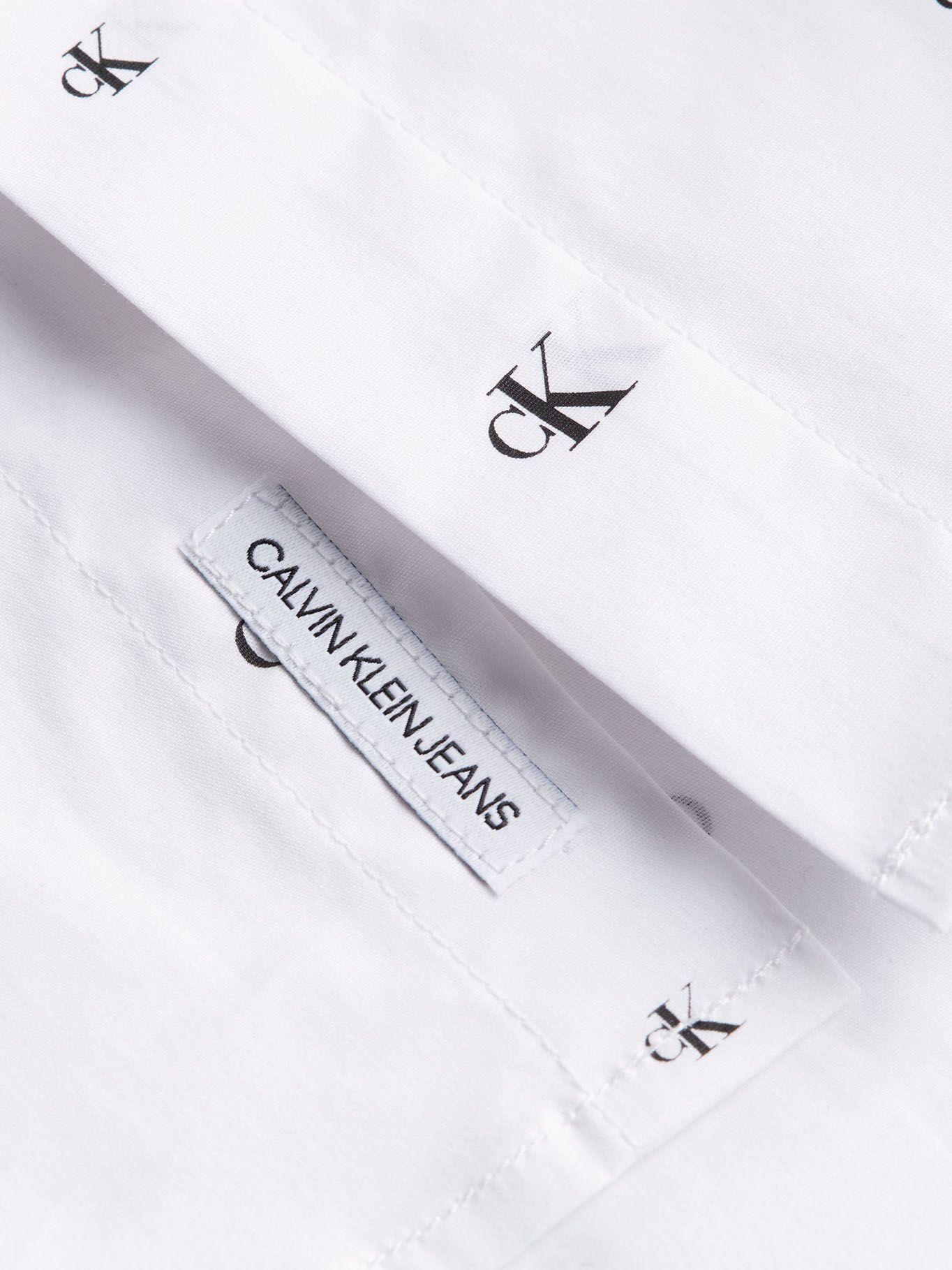 Camisa Seasonal Pattern Negro Calvin Klein-4