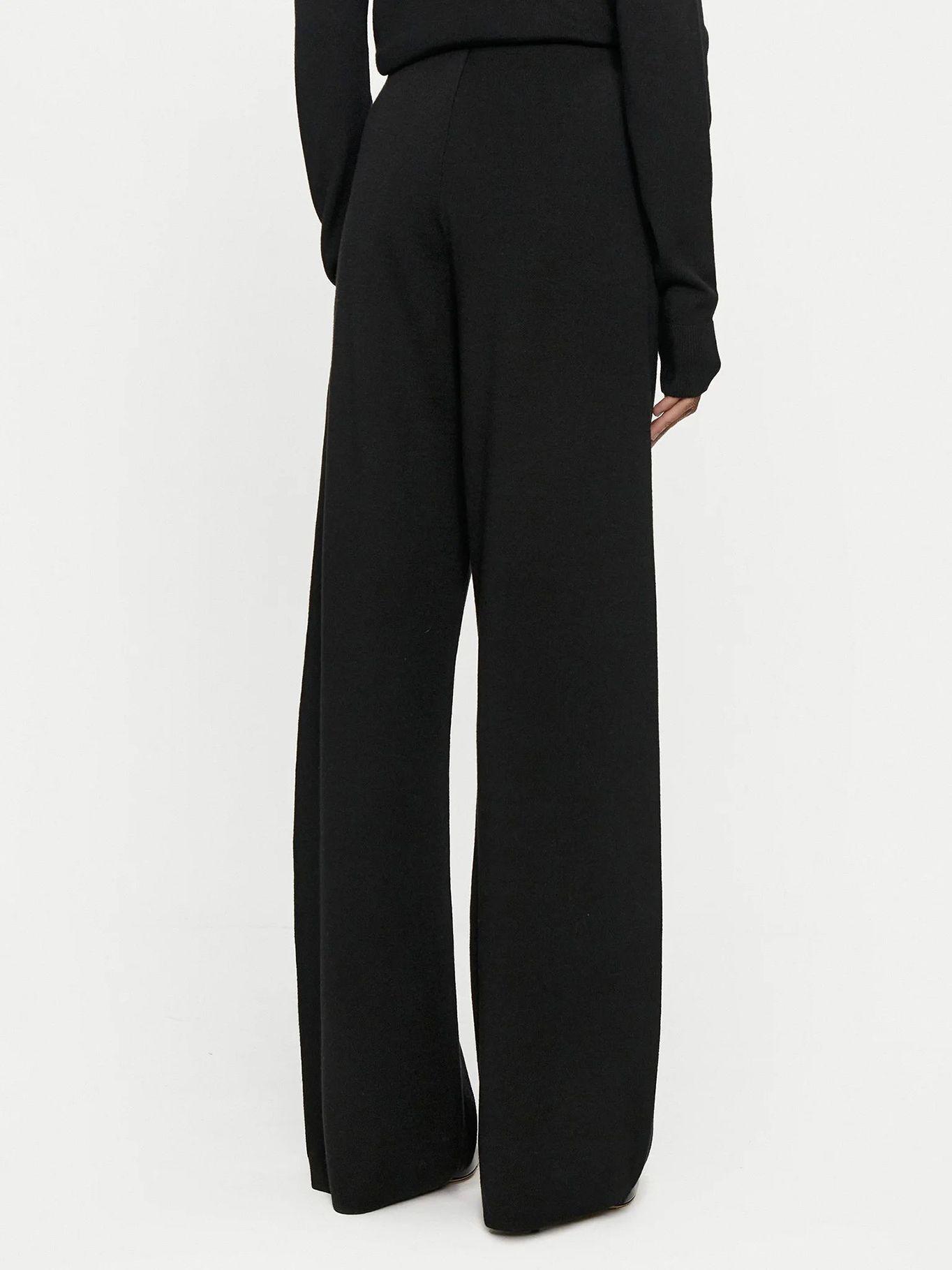 Pantalones Wool Blend Negro Calvin Klein-1