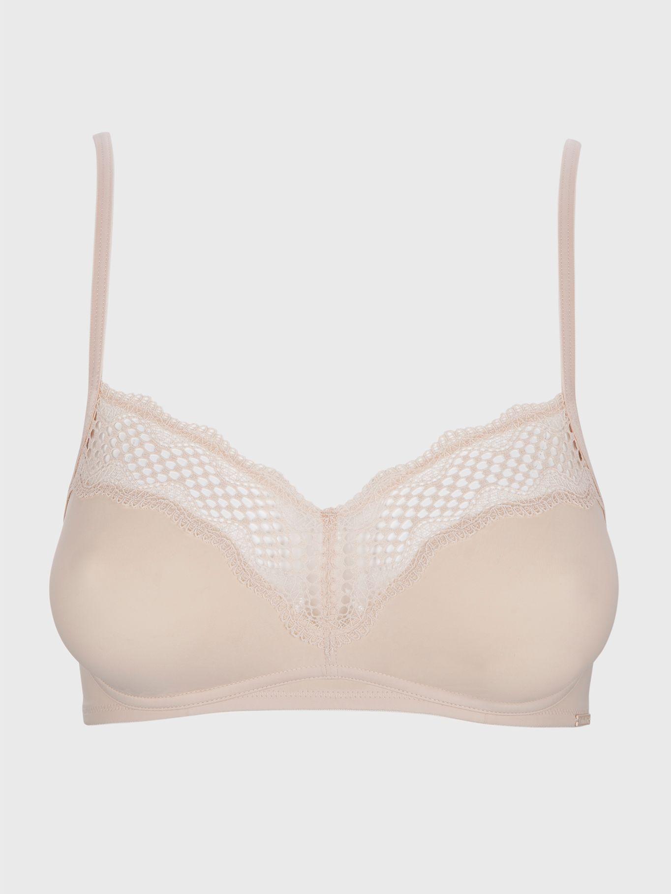 Bralette Unlined Mirror Lace - Calvin Klein-1
