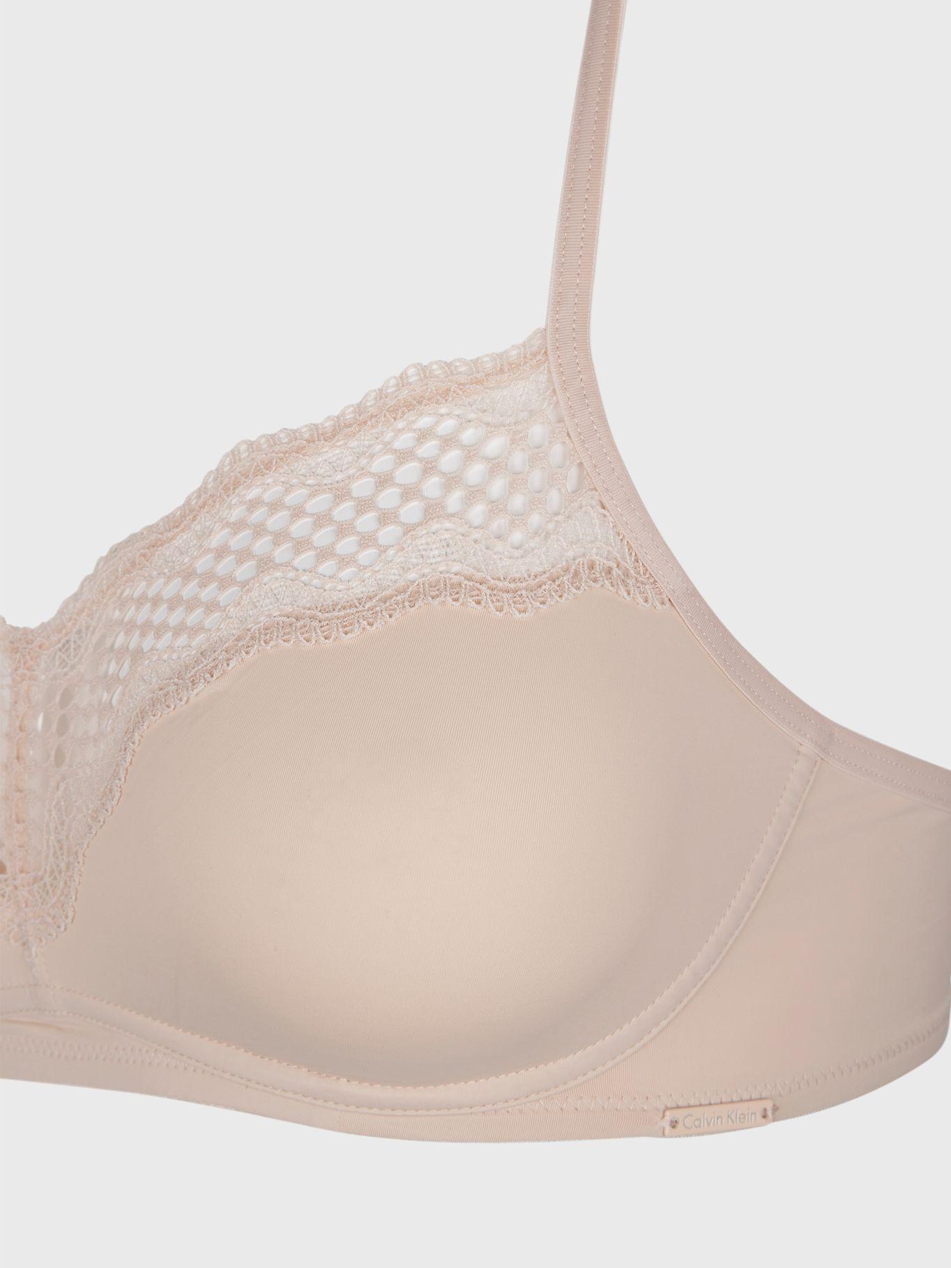 Bralette Unlined Mirror Lace - Calvin Klein-3