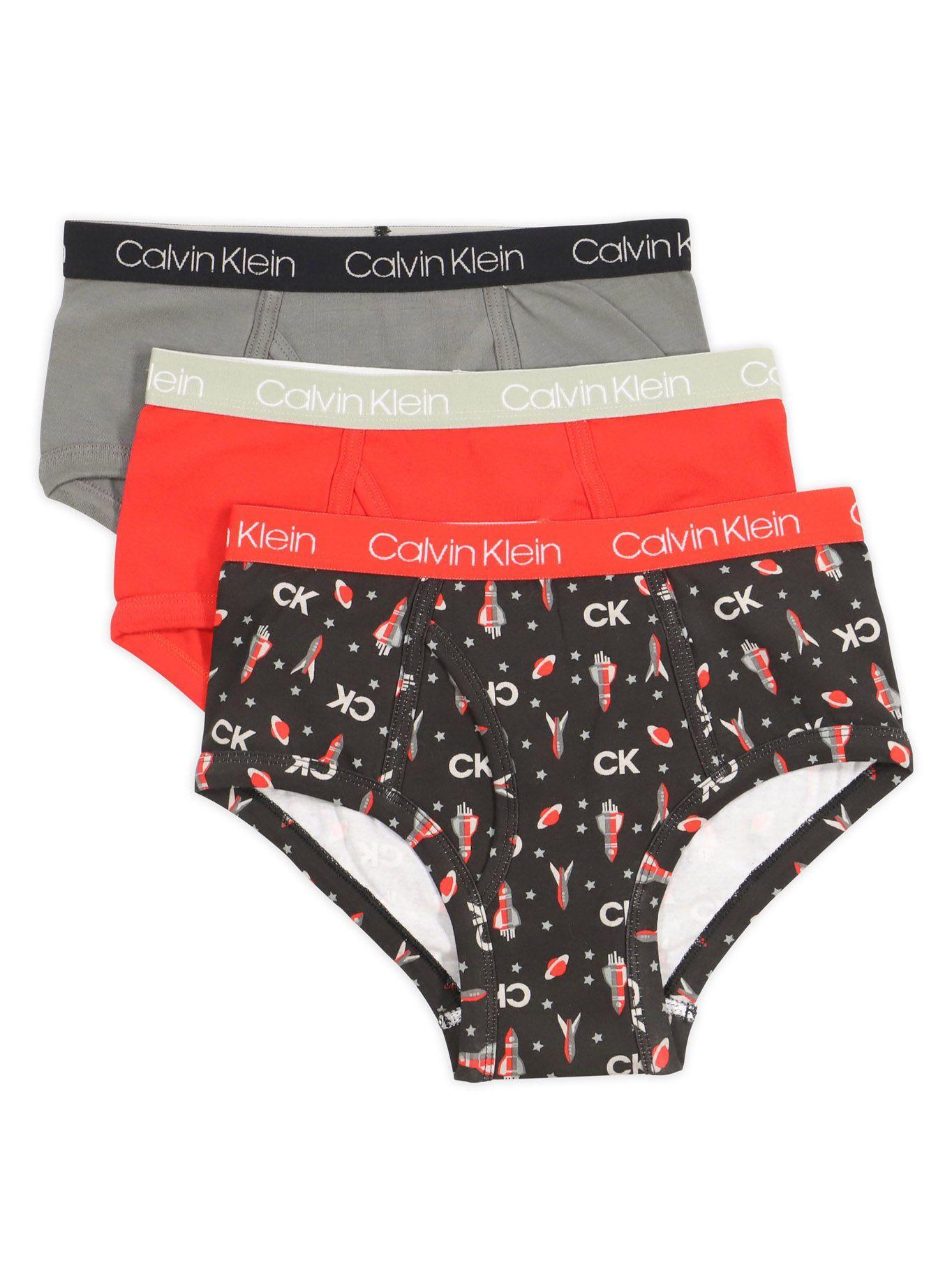 Pack 3 Slips Niño Delta Negro AS3 Calvin Klein-0