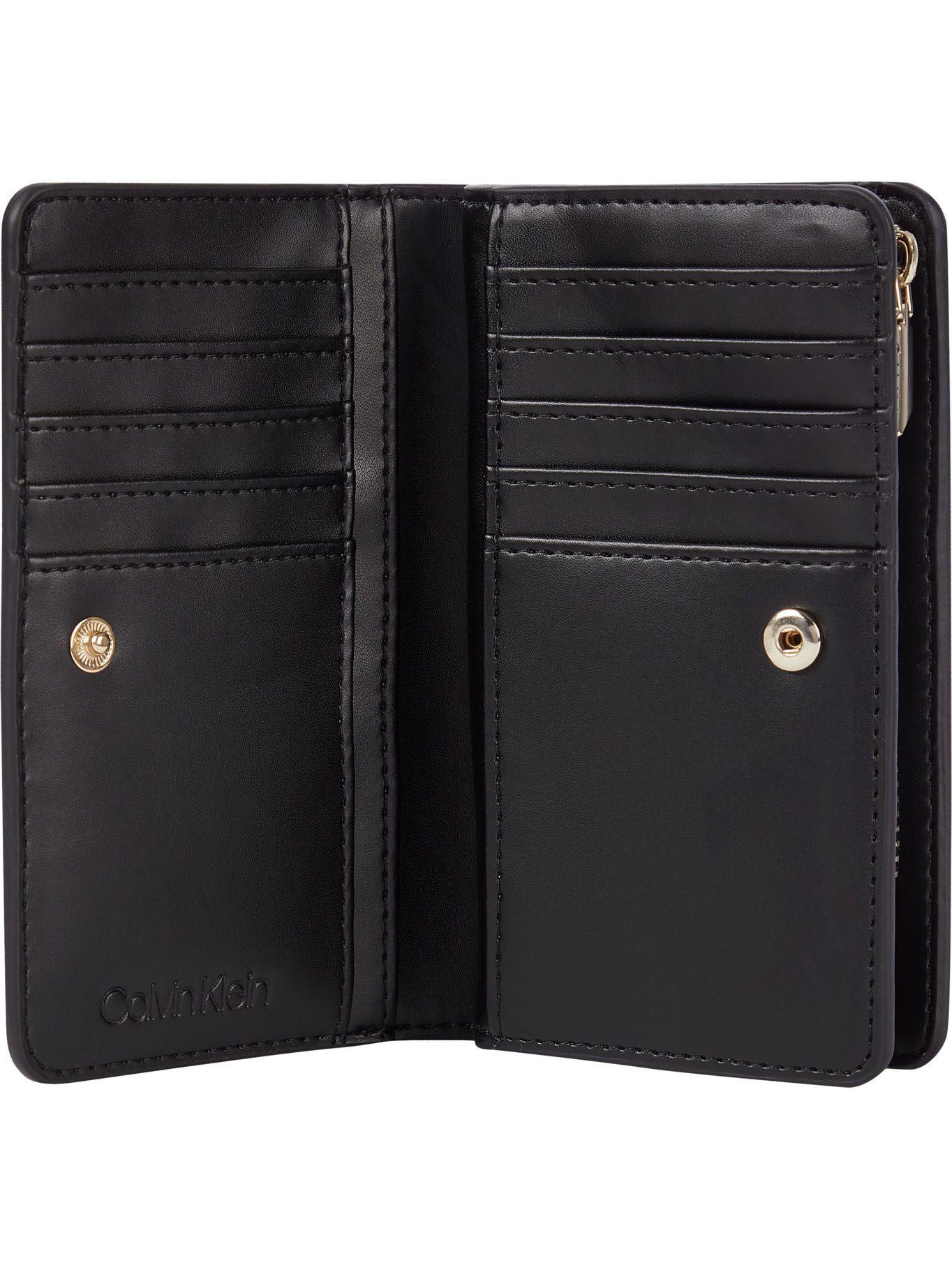 Billetera Re-Lock Negro Calvin Klein Mujer-1